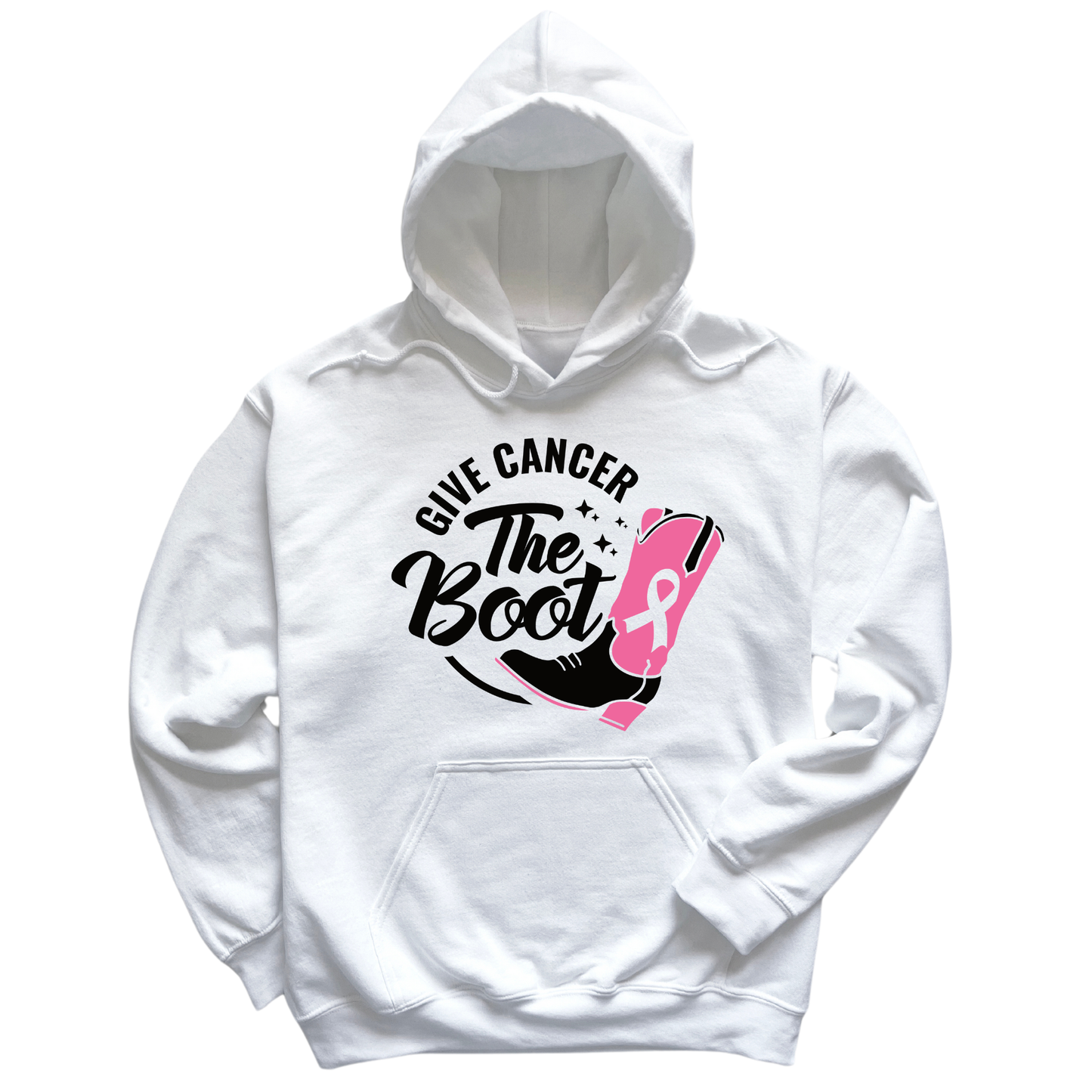 Give Cancer The Boot Hoodie