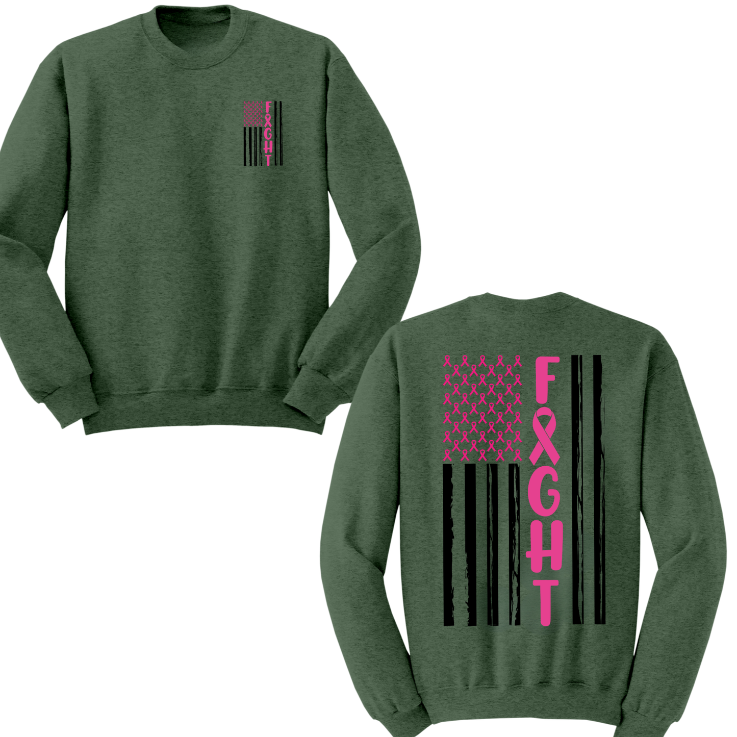 Fight Flag Crewneck Sweater