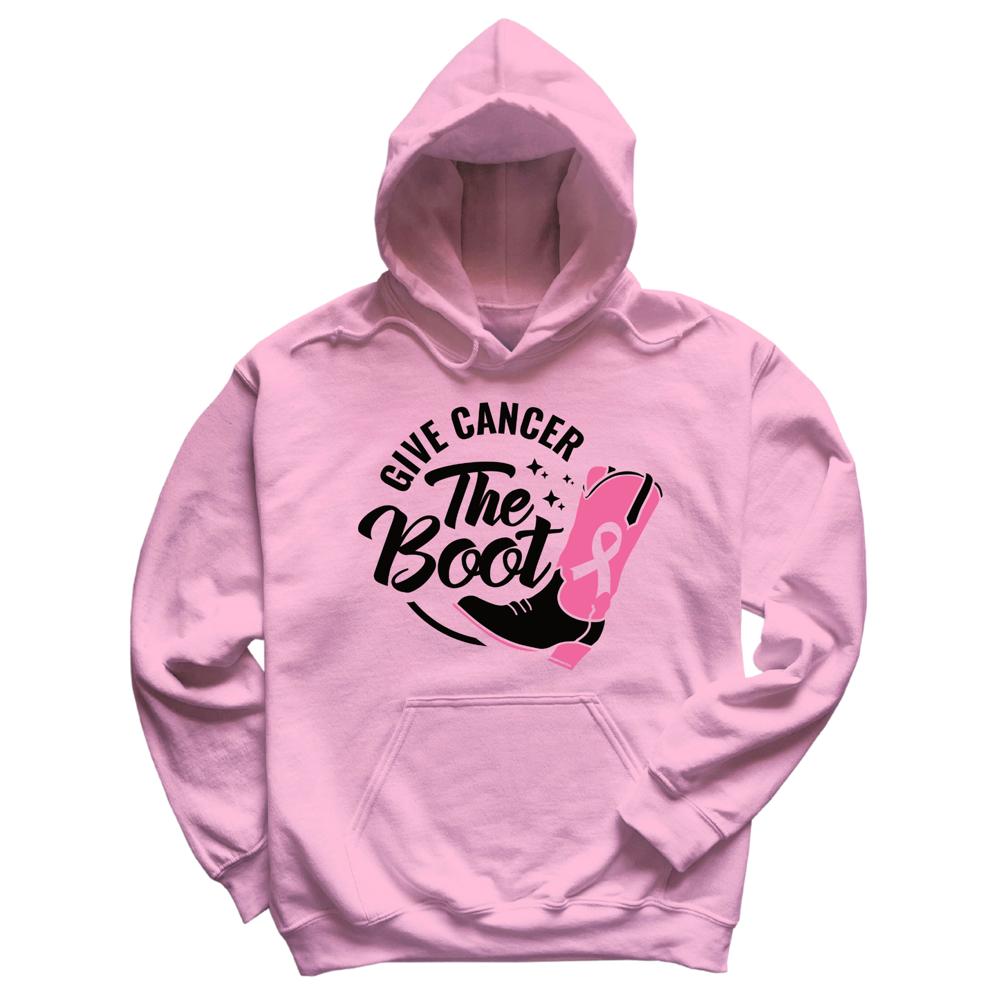 Give Cancer The Boot Hoodie