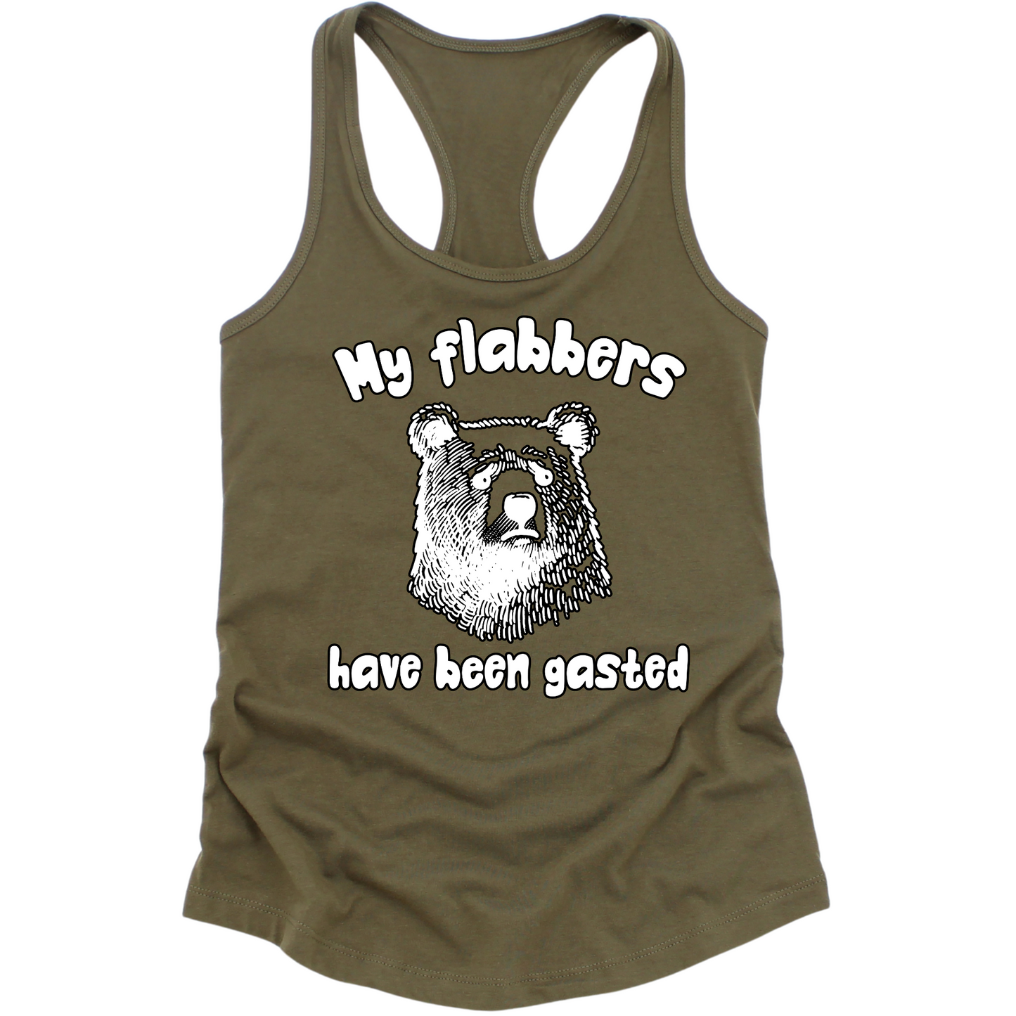 Flabbergasted Womens Tank Top