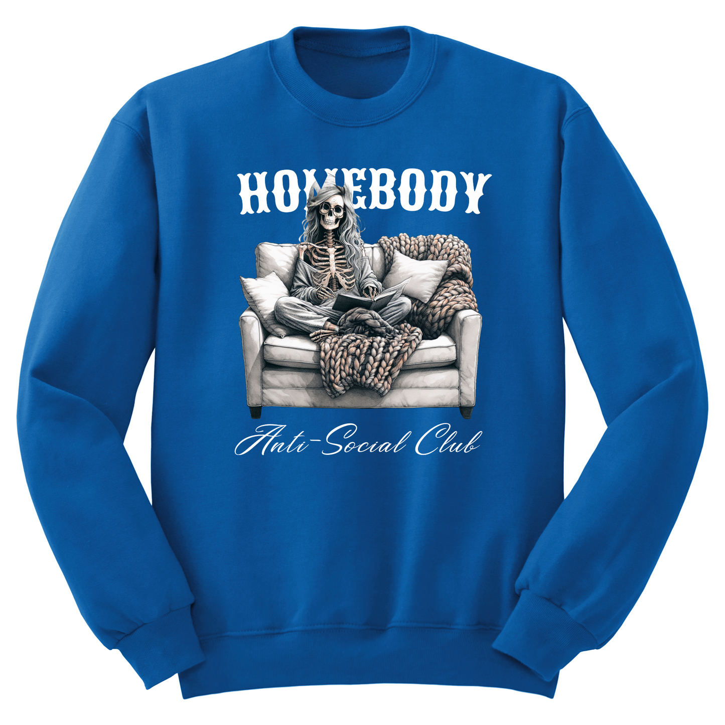 Homebody Anti Social Club Crewneck Sweater