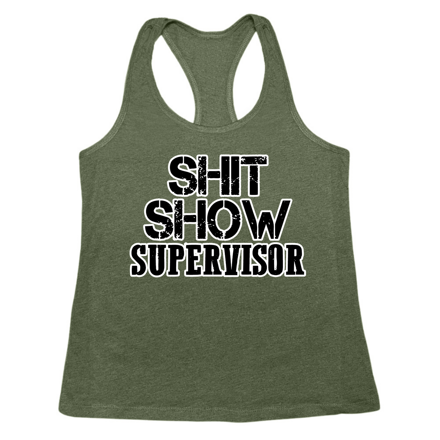 Shit Show Supervisor Womens Tank Top