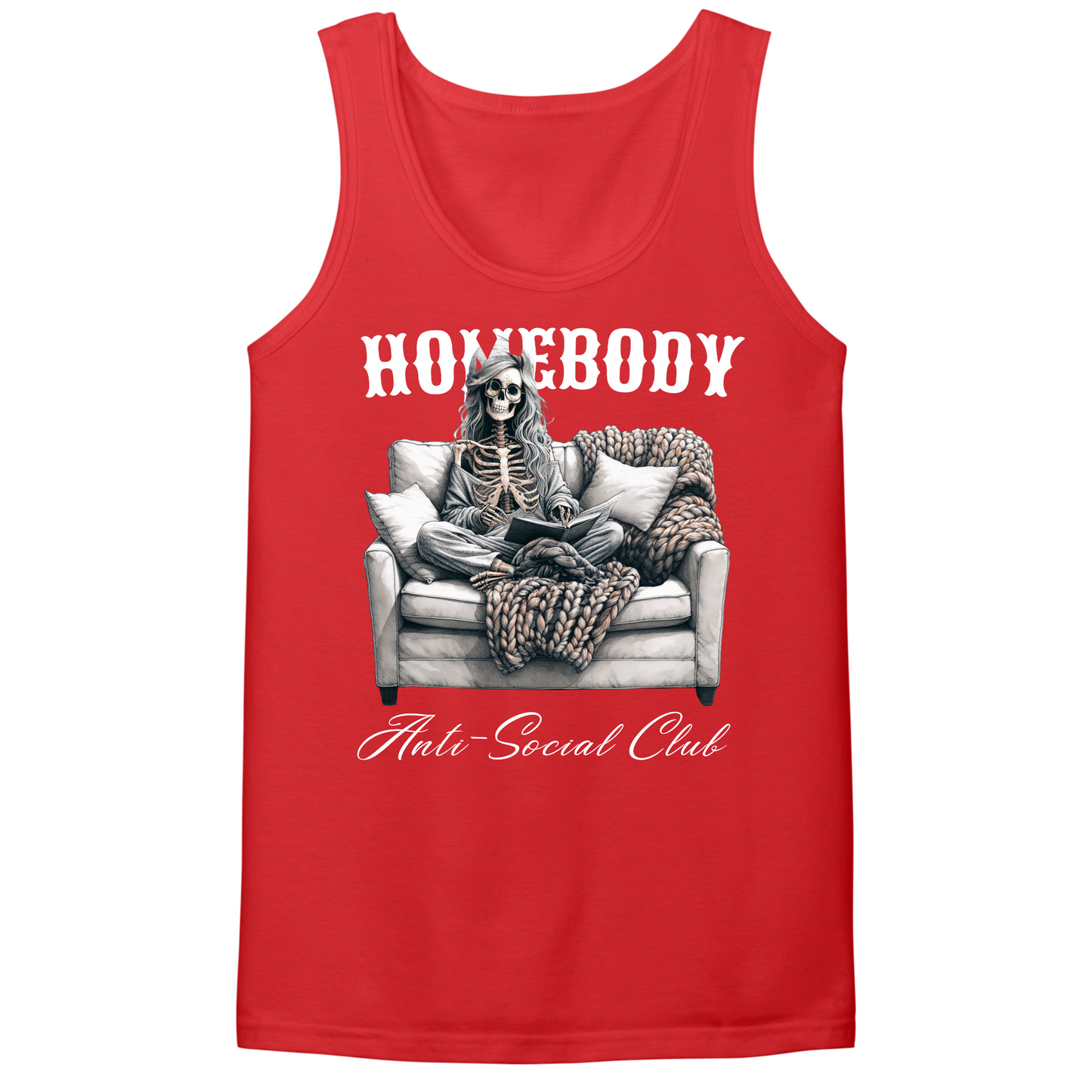 Homebody Anti Social Club Mens Tank Top