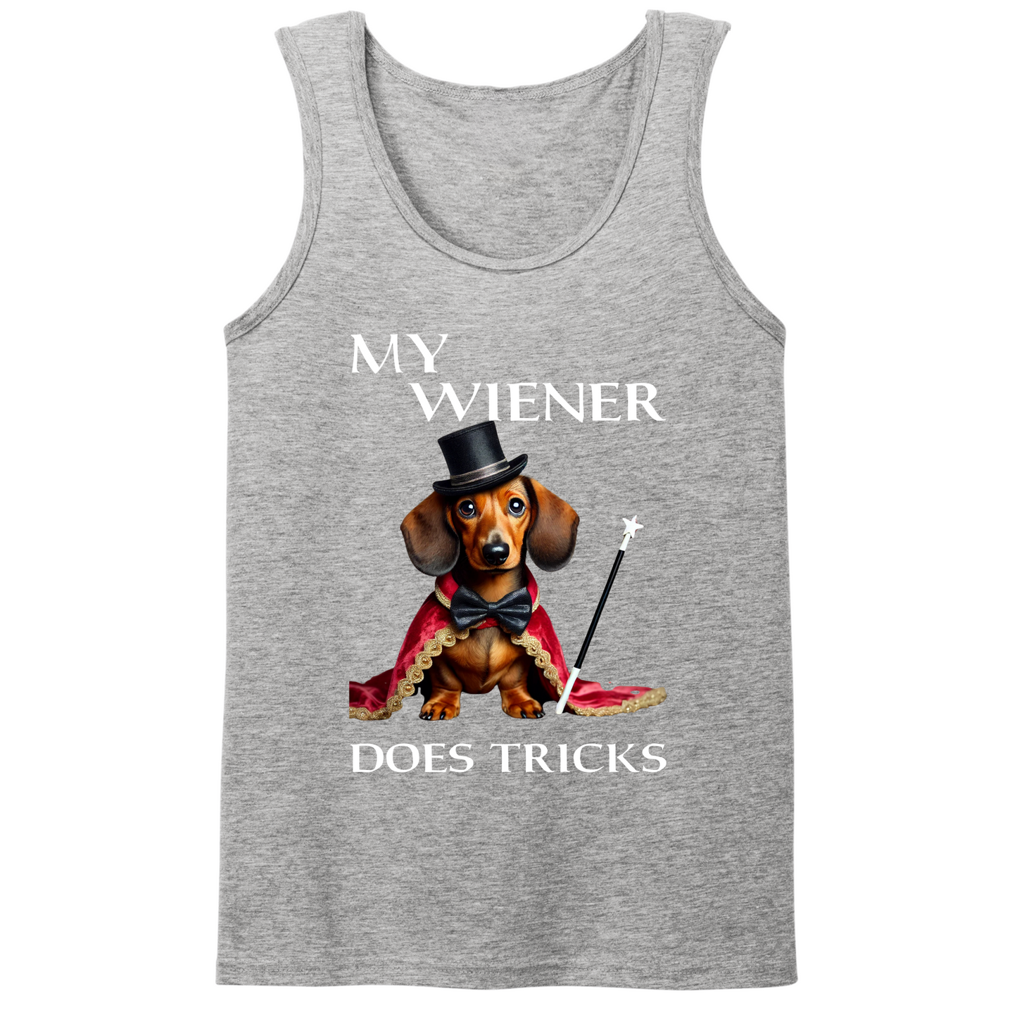 My Wiener Does Tricks Mens Tank Top