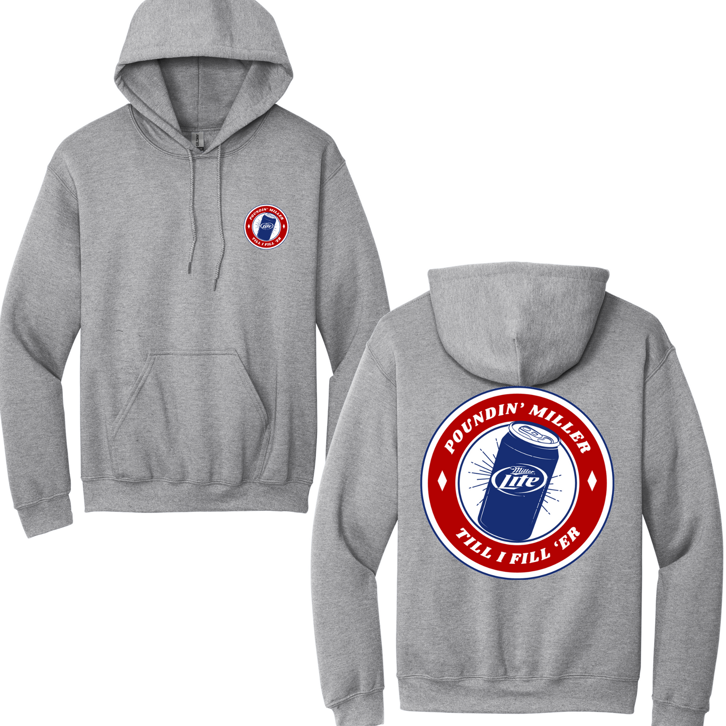 Poundin' Miller Hoodie