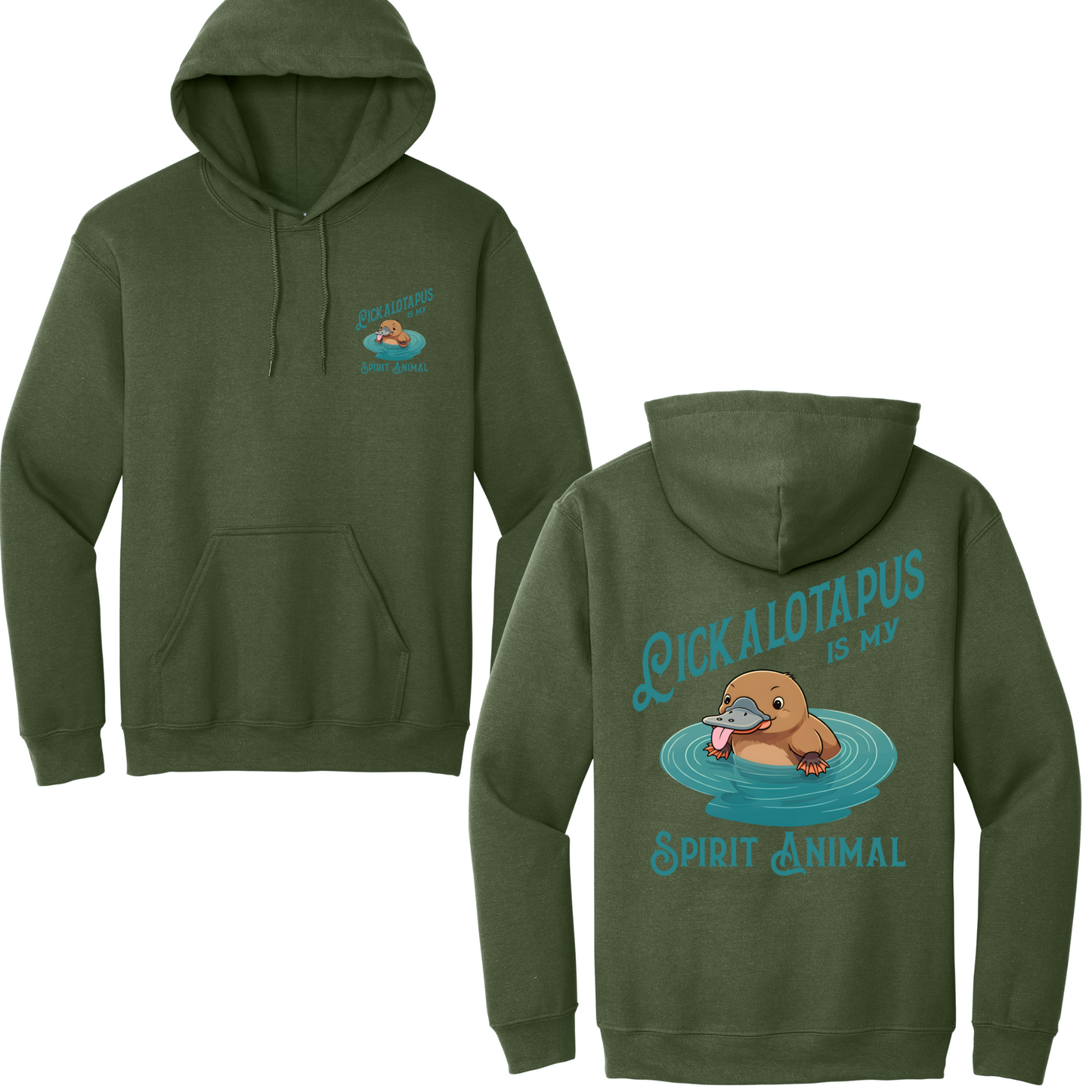 Spirit Animal Lickalotapus Hoodie
