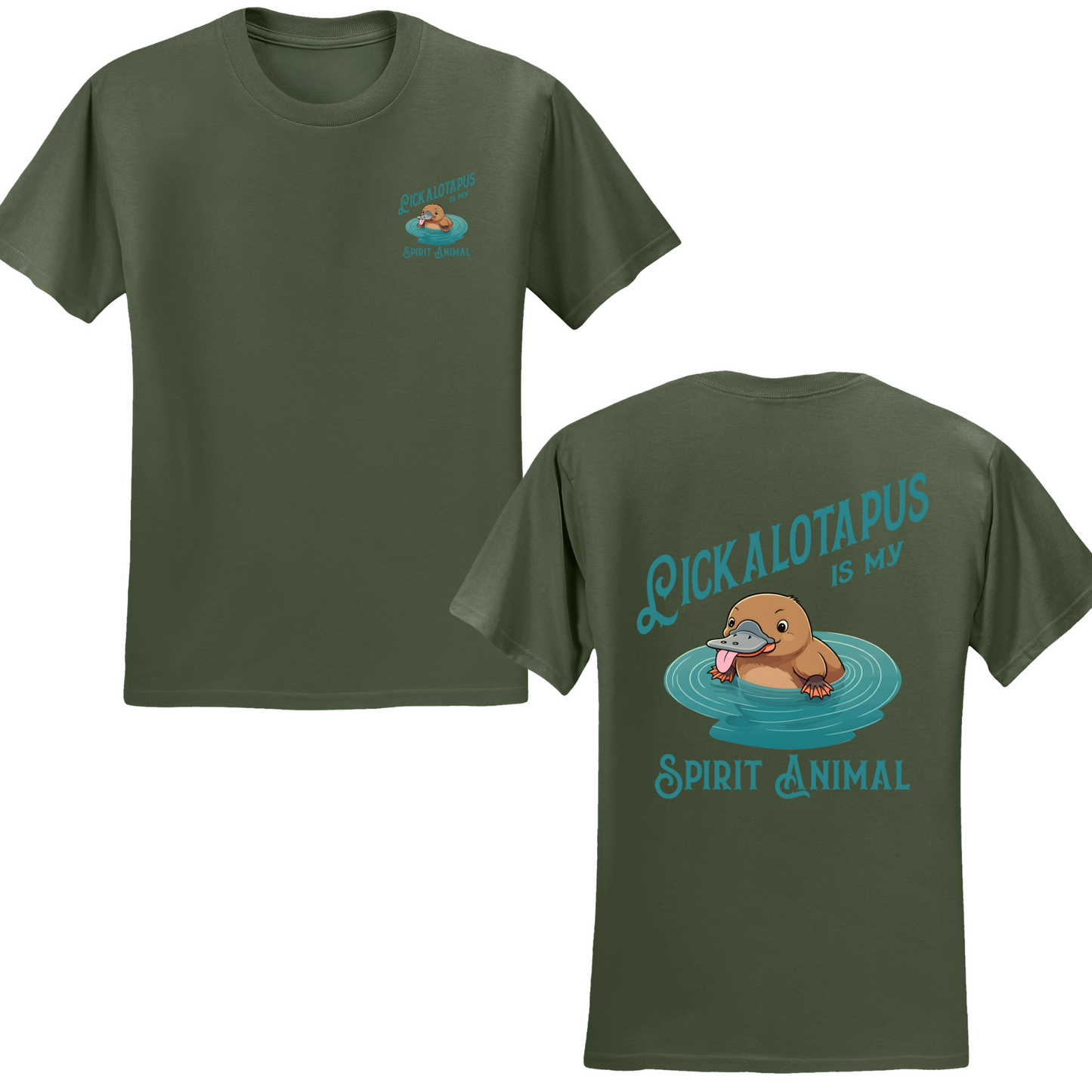 Spirit Animal Lickalotapus T-shirt