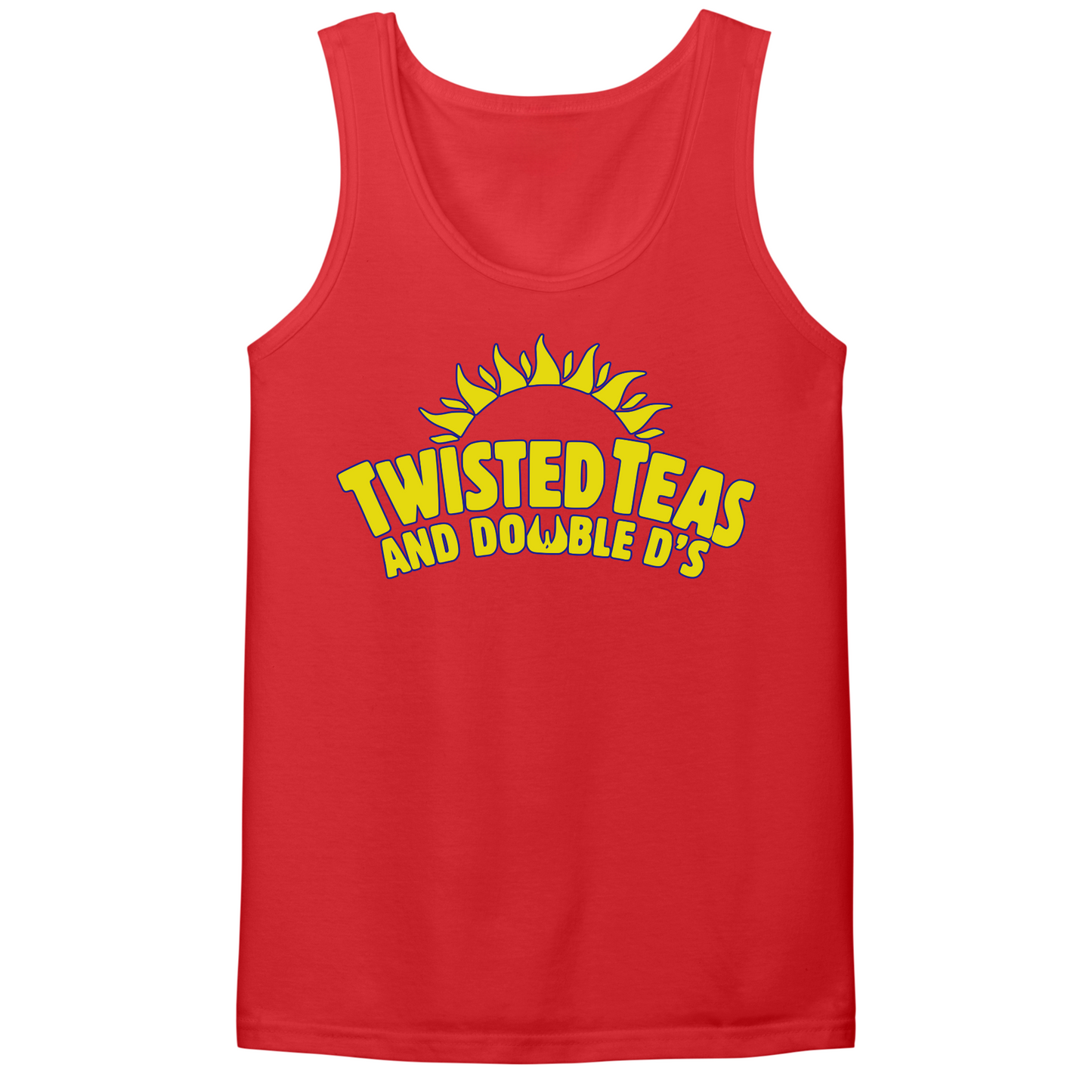 Twisted Teas Double D's Mens Tank Top