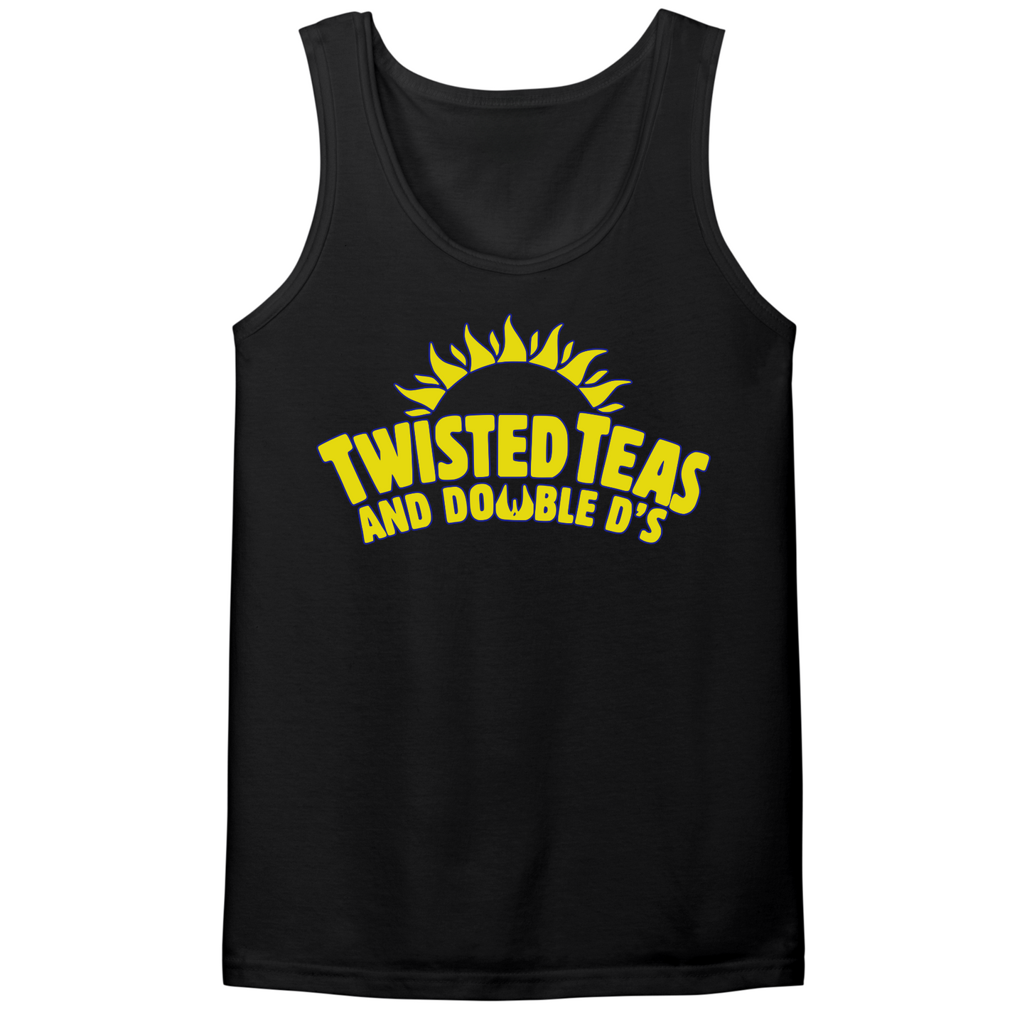 Twisted Teas Double D's Mens Tank Top