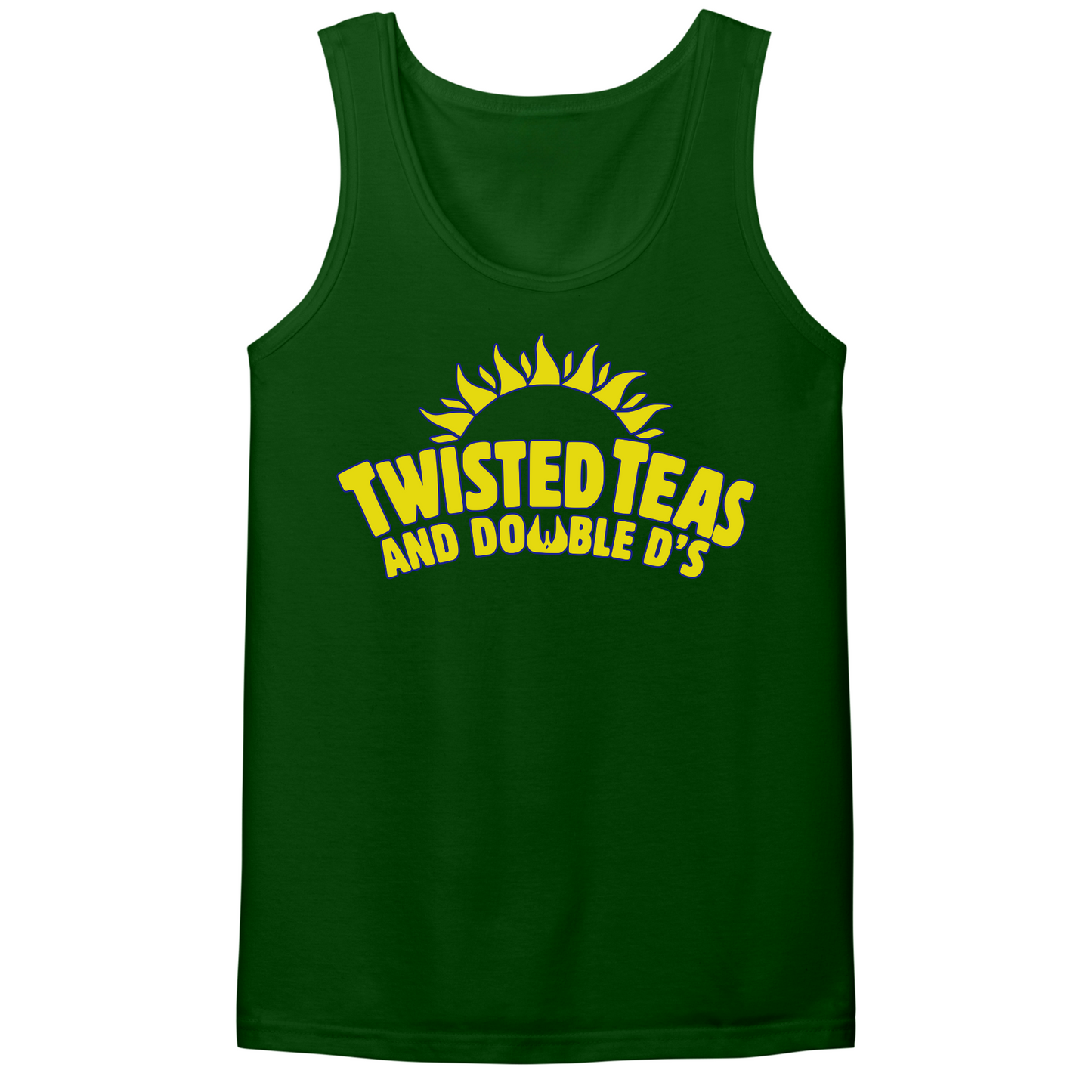 Twisted Teas Double D's Mens Tank Top