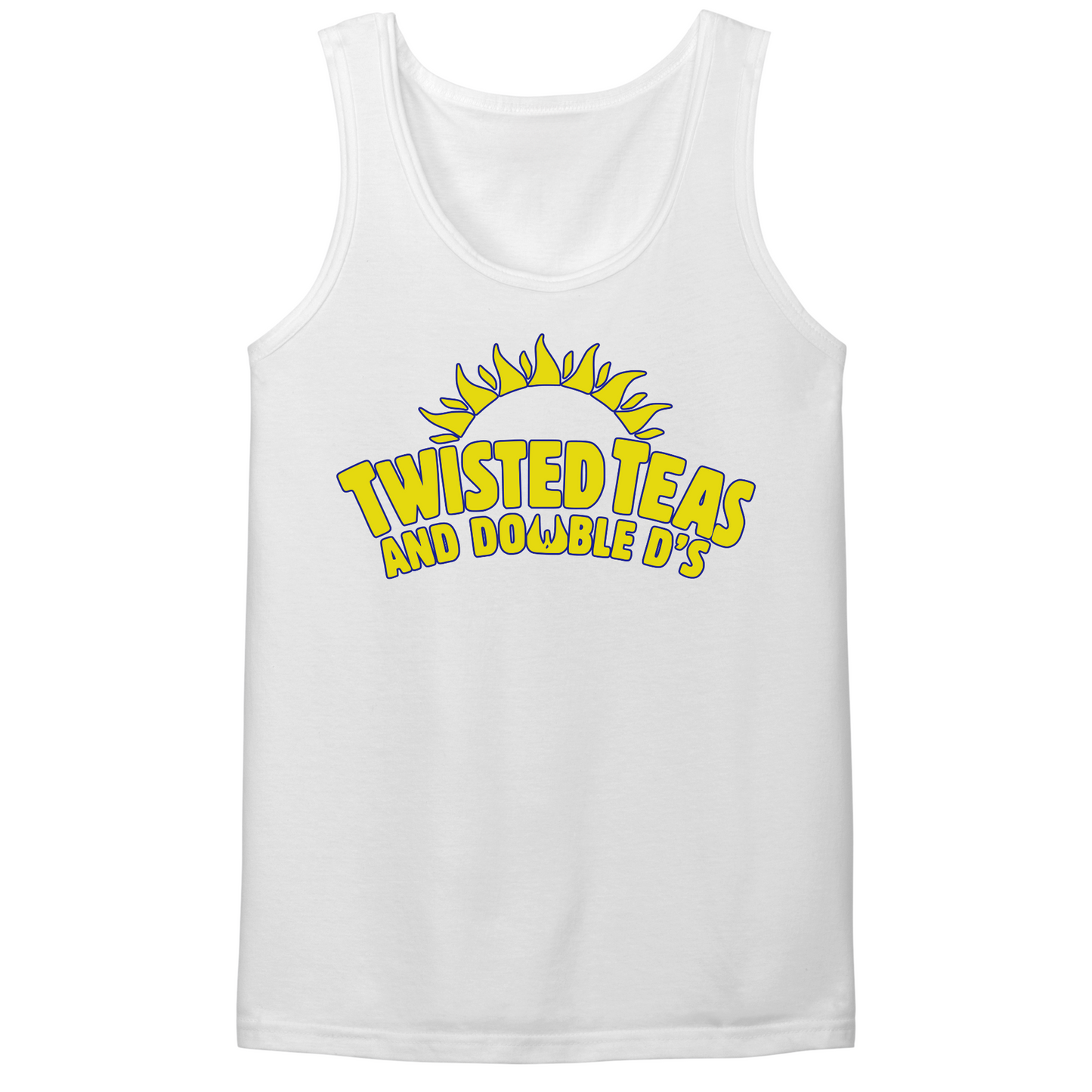 Twisted Teas Double D's Mens Tank Top