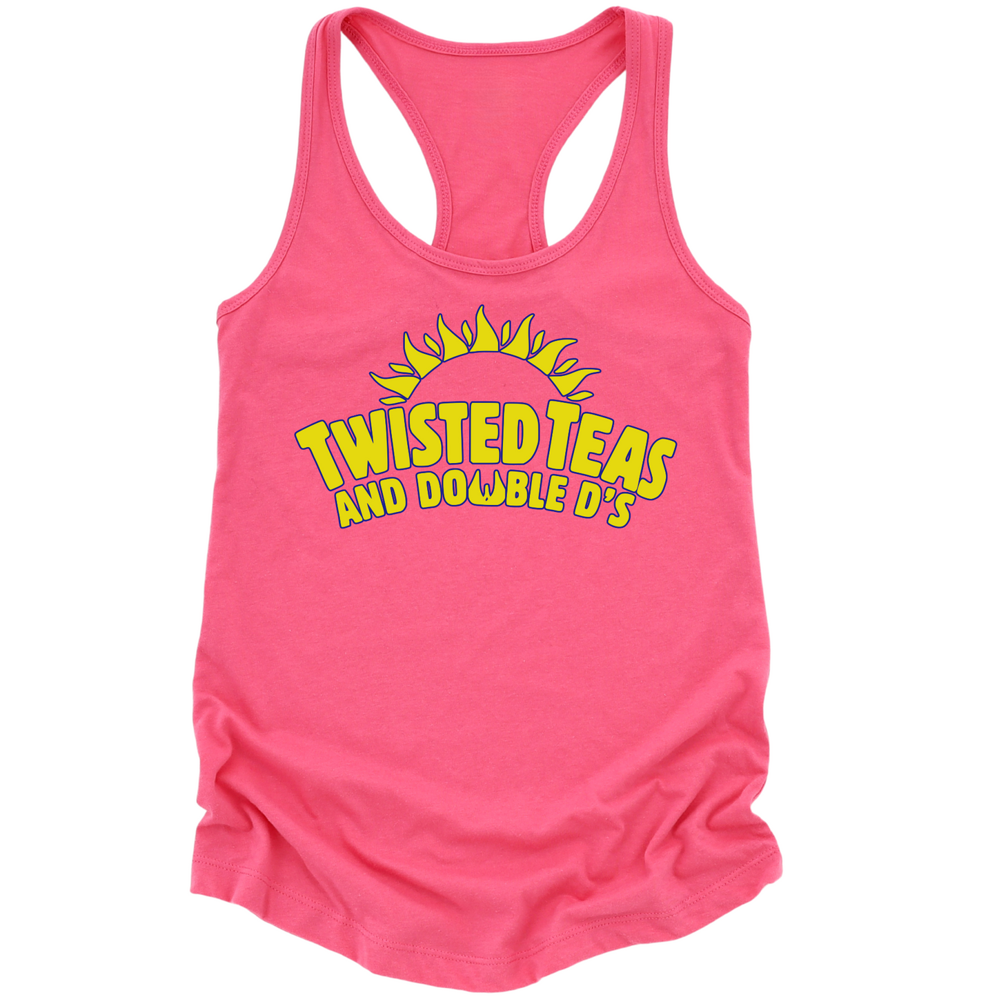Twisted Teas Double D's Womens Tank Top