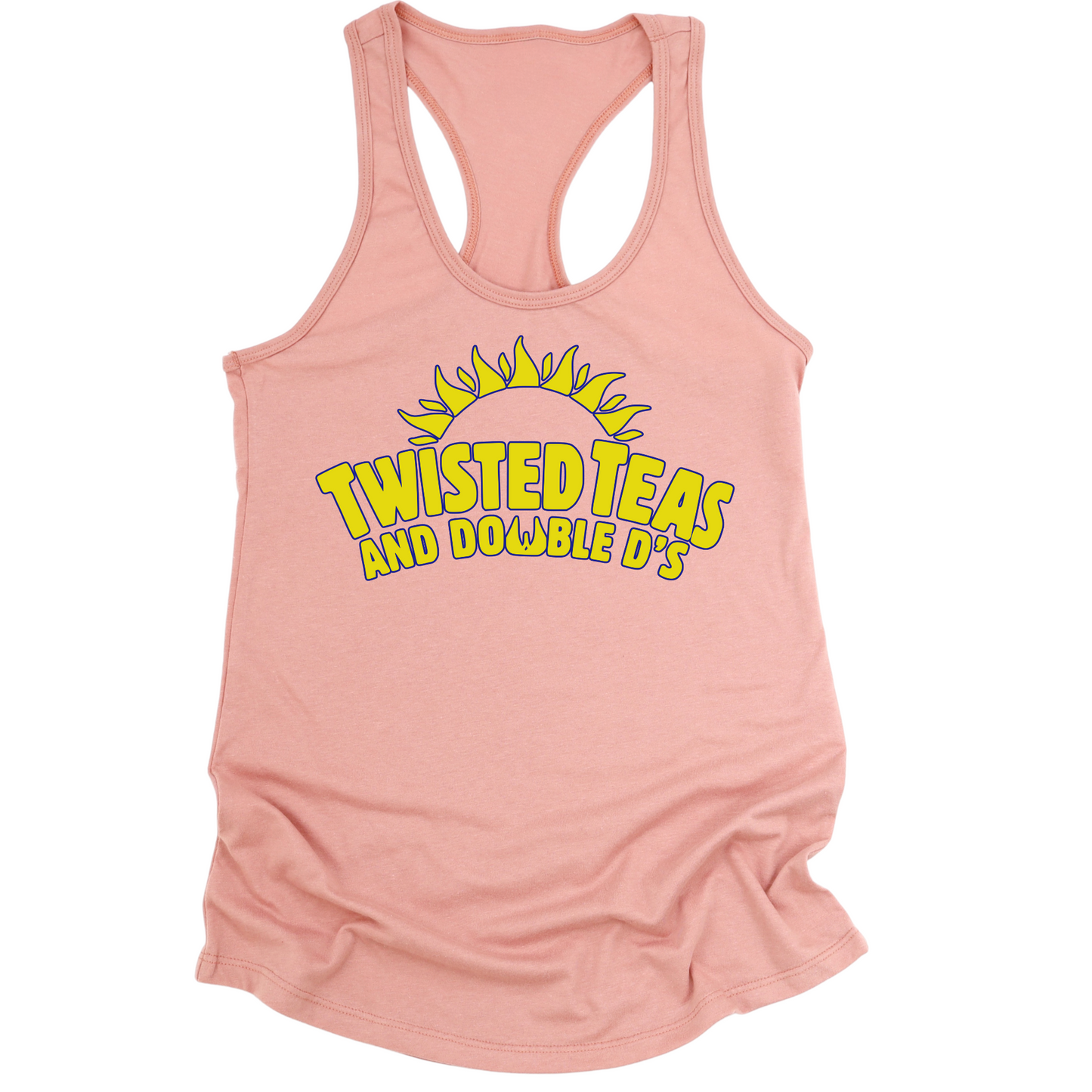 Twisted Teas Double D's Womens Tank Top
