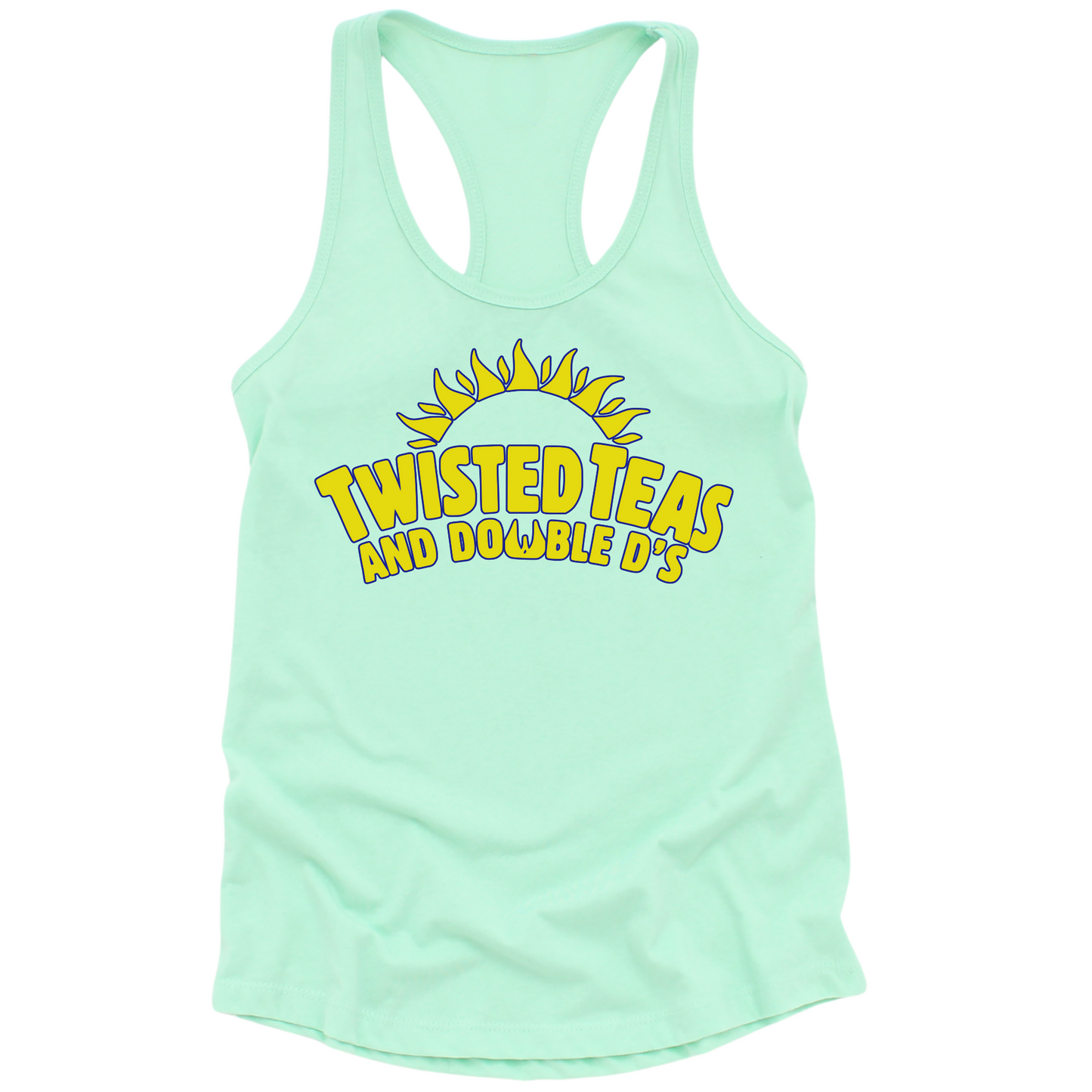 Twisted Teas Double D's Womens Tank Top