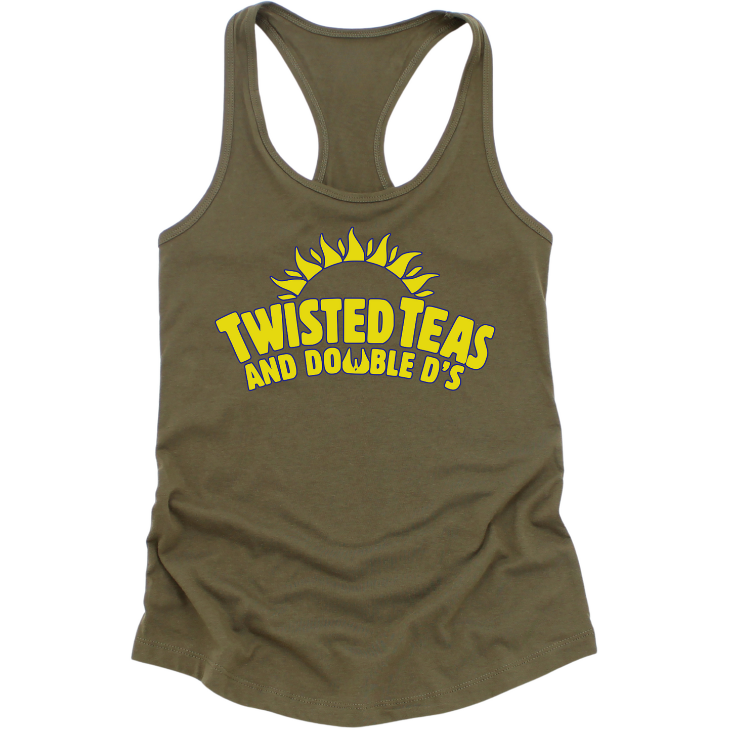 Twisted Teas Double D's Womens Tank Top