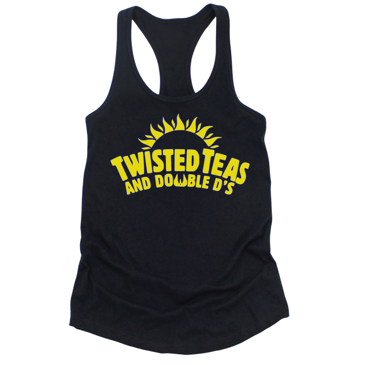 Twisted Teas Double D's Womens Tank Top