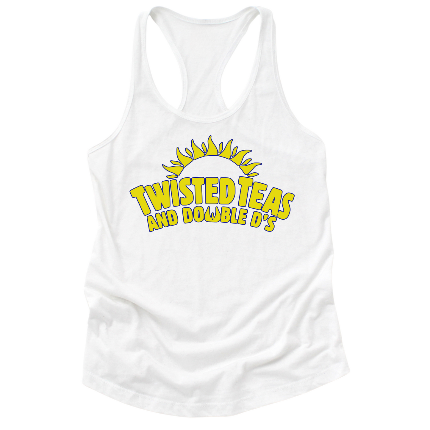 Twisted Teas Double D's Womens Tank Top