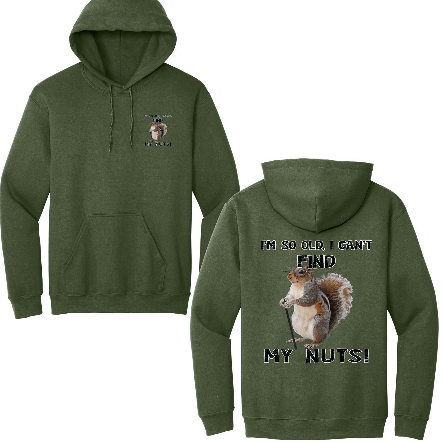 Can't Find My Nuts Hoodie