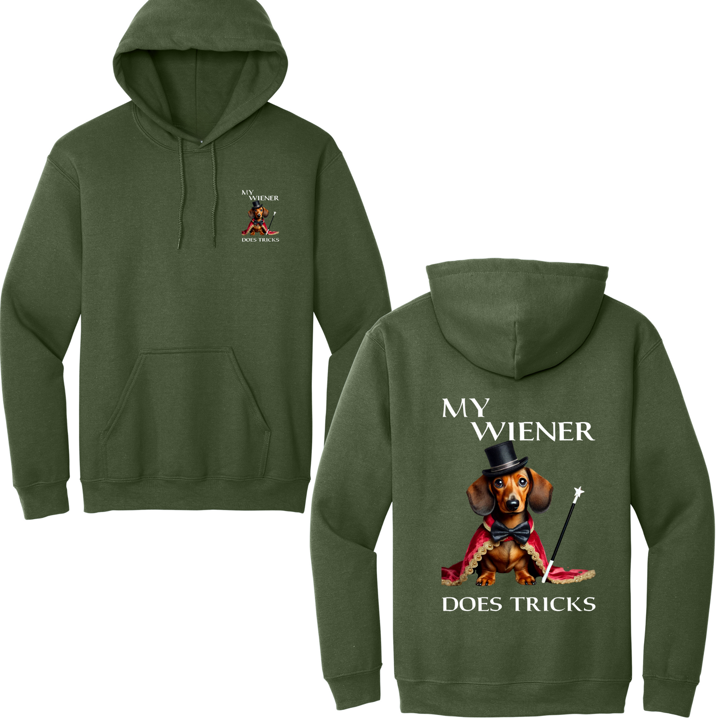 My Wiener Does Tricks Hoodie