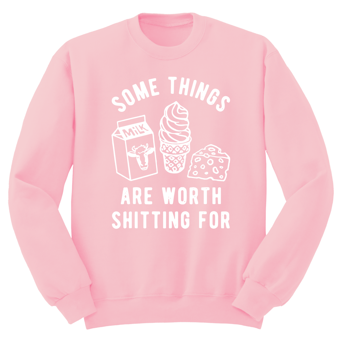 Some Things Worth Shitting For Crewneck Sweater