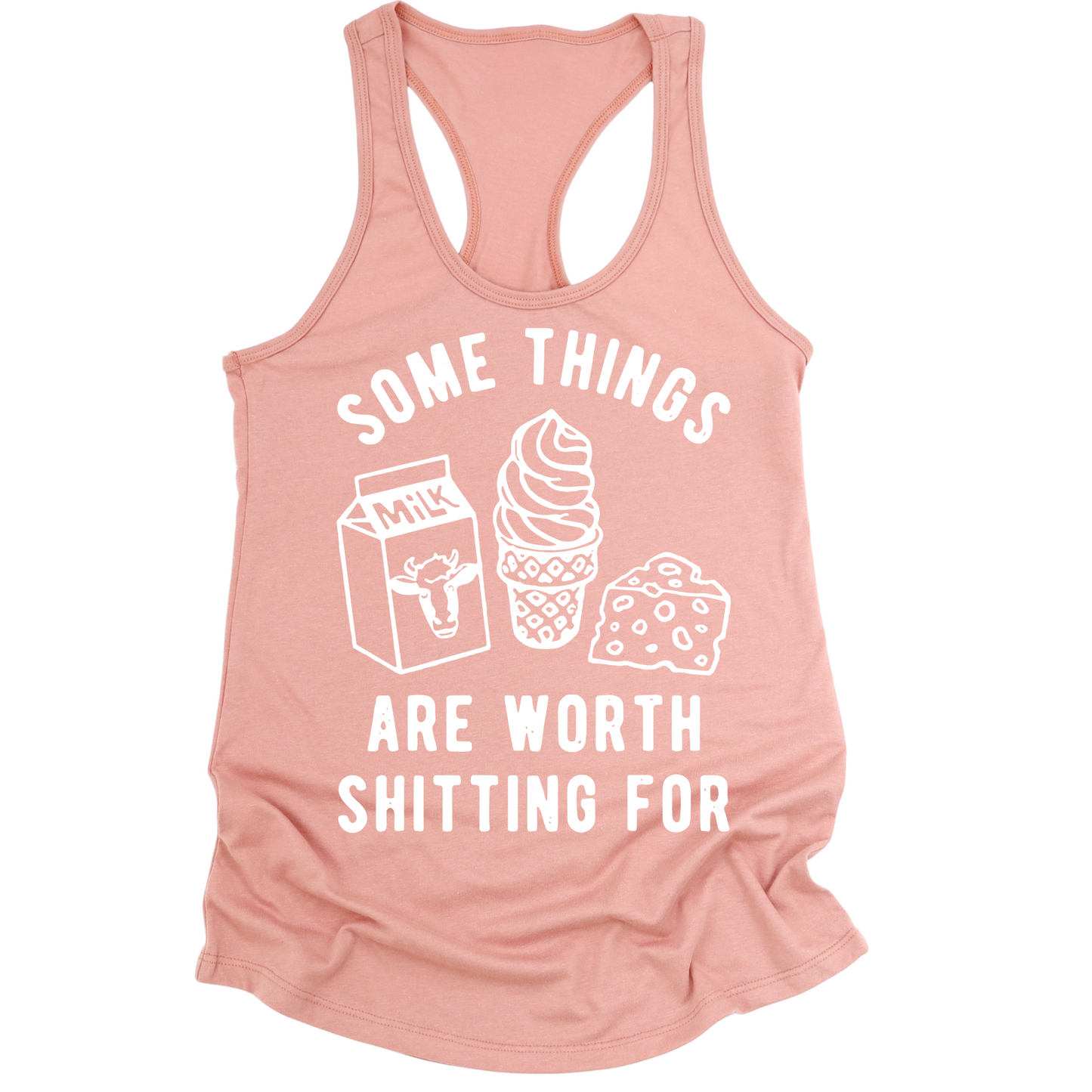 Some Things Worth Shitting For Womens Tank Top
