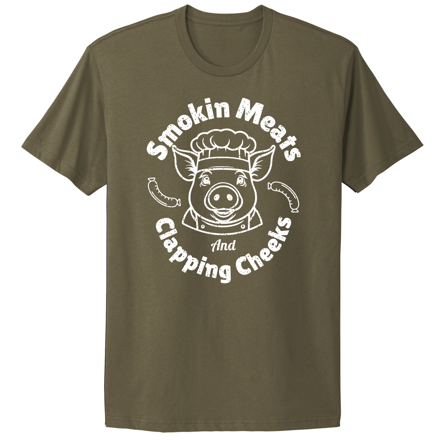 Smokin Meats Clappin Cheeks T-shirt