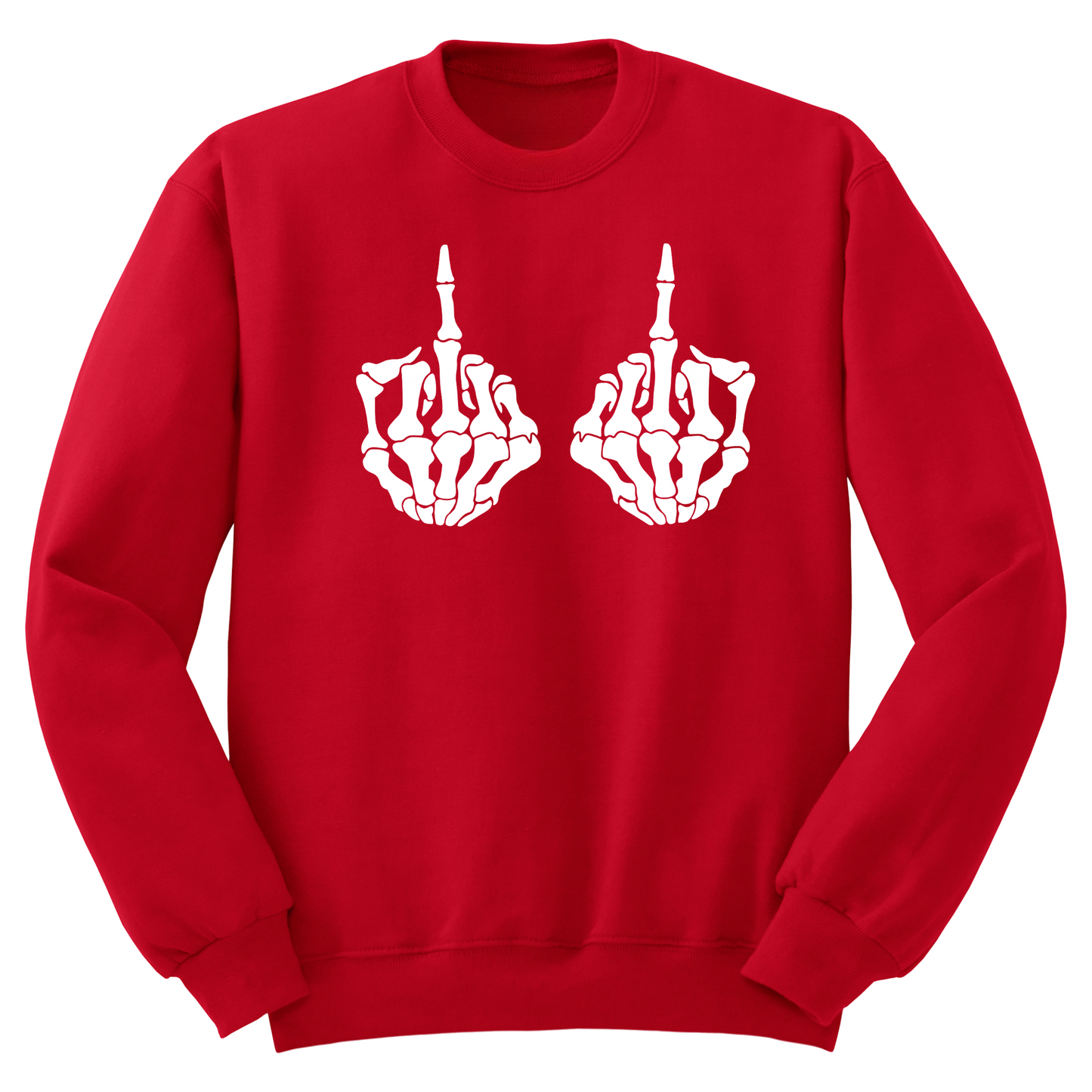 Skull Fingers Crewneck Sweater