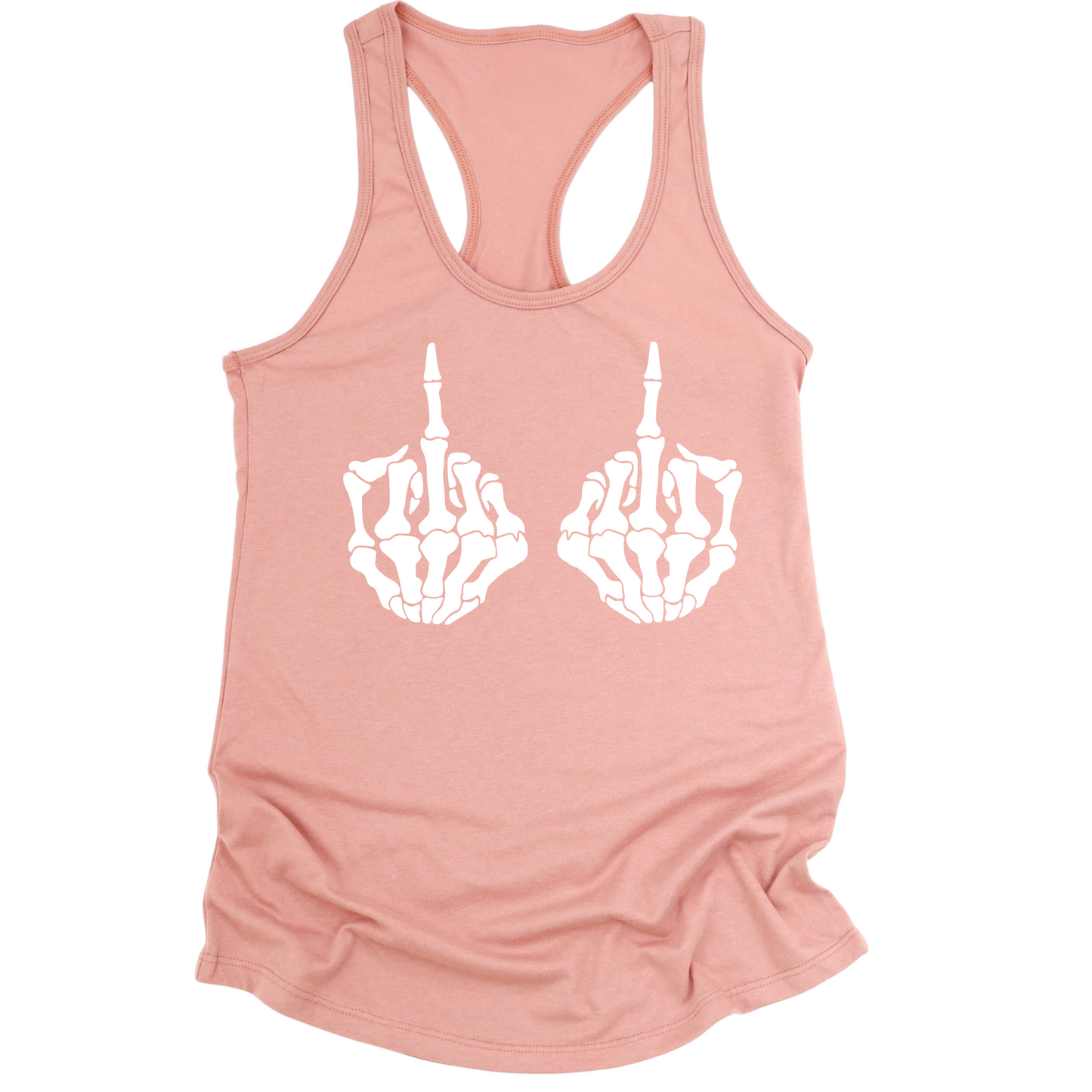 Skull Fingers Womens Tank Top