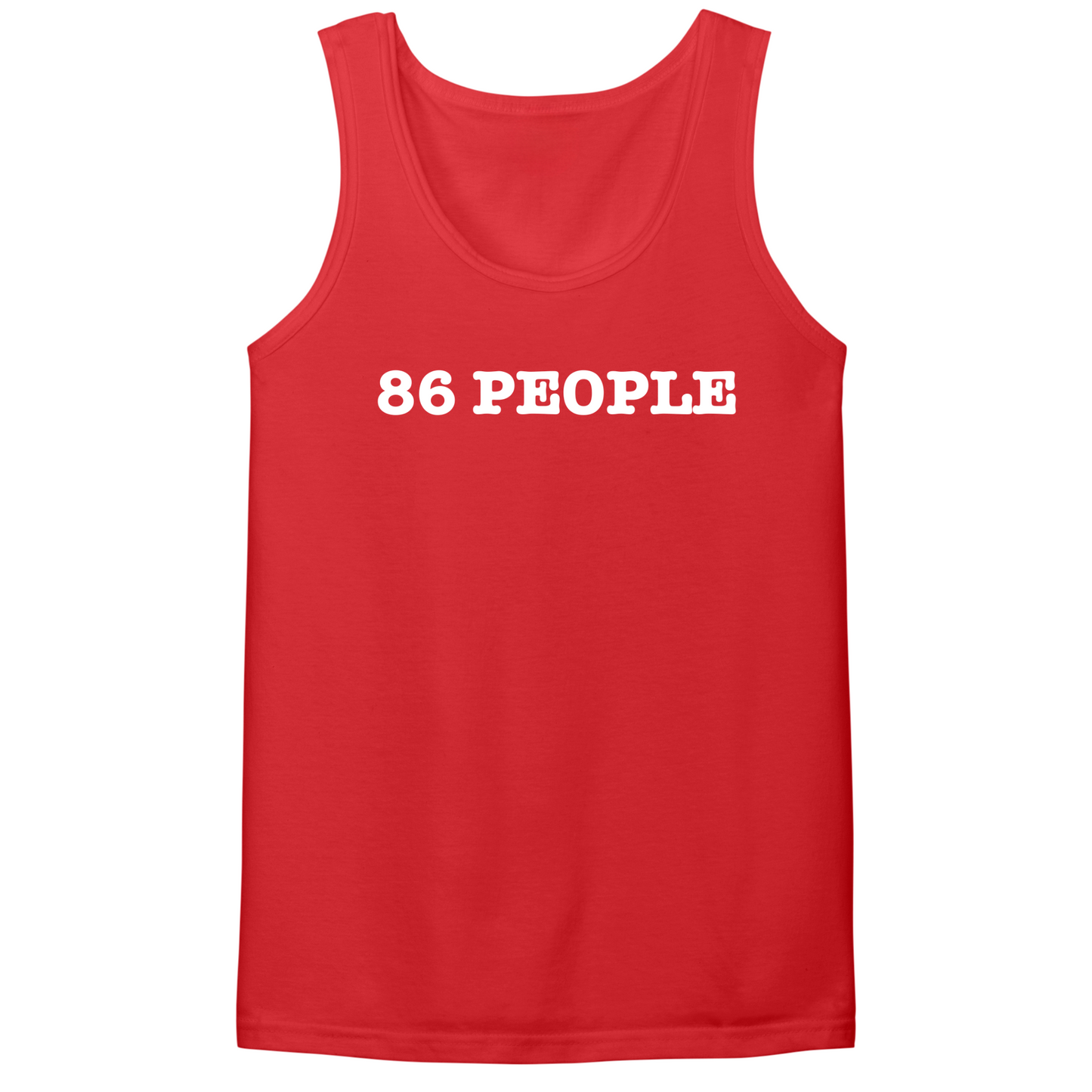 86 People Mens Tank Top