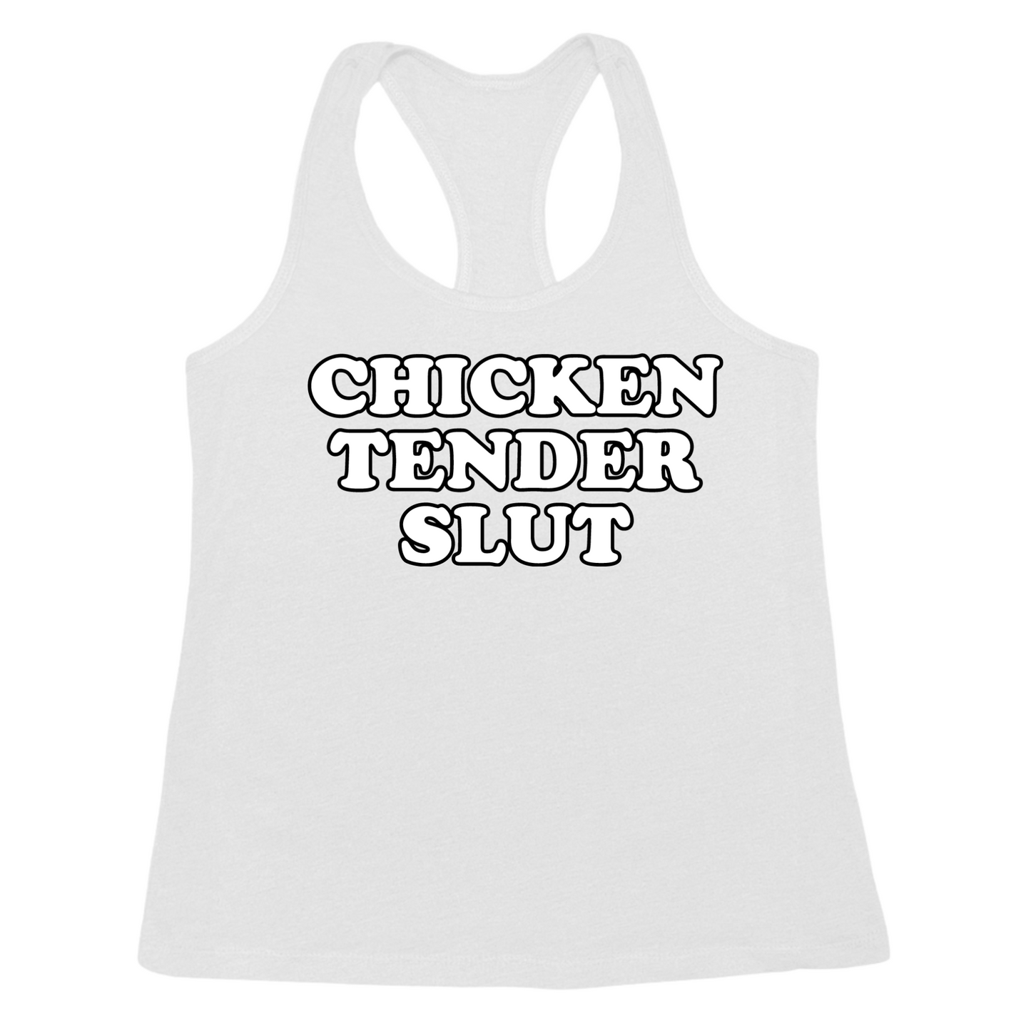 Chicken Tender Slut Womens Tank Top
