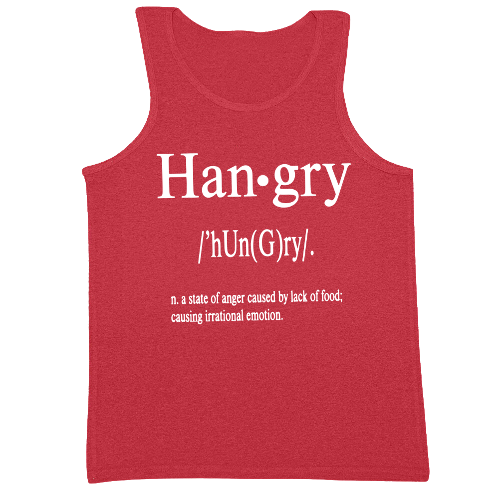 Hangry Mens Tank Top