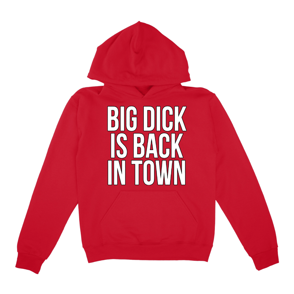 Big Dick Is Back In Town Hoodie