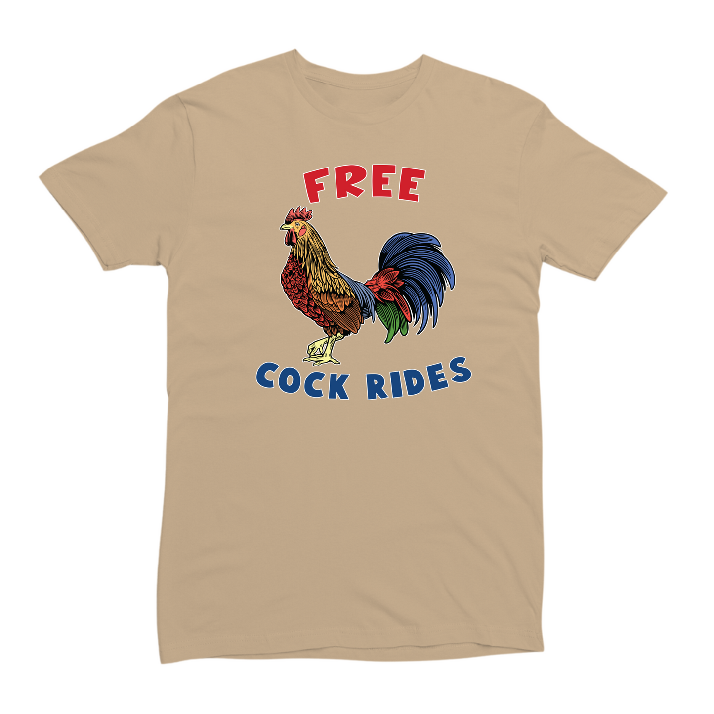 Free Cock Rides T-shirt