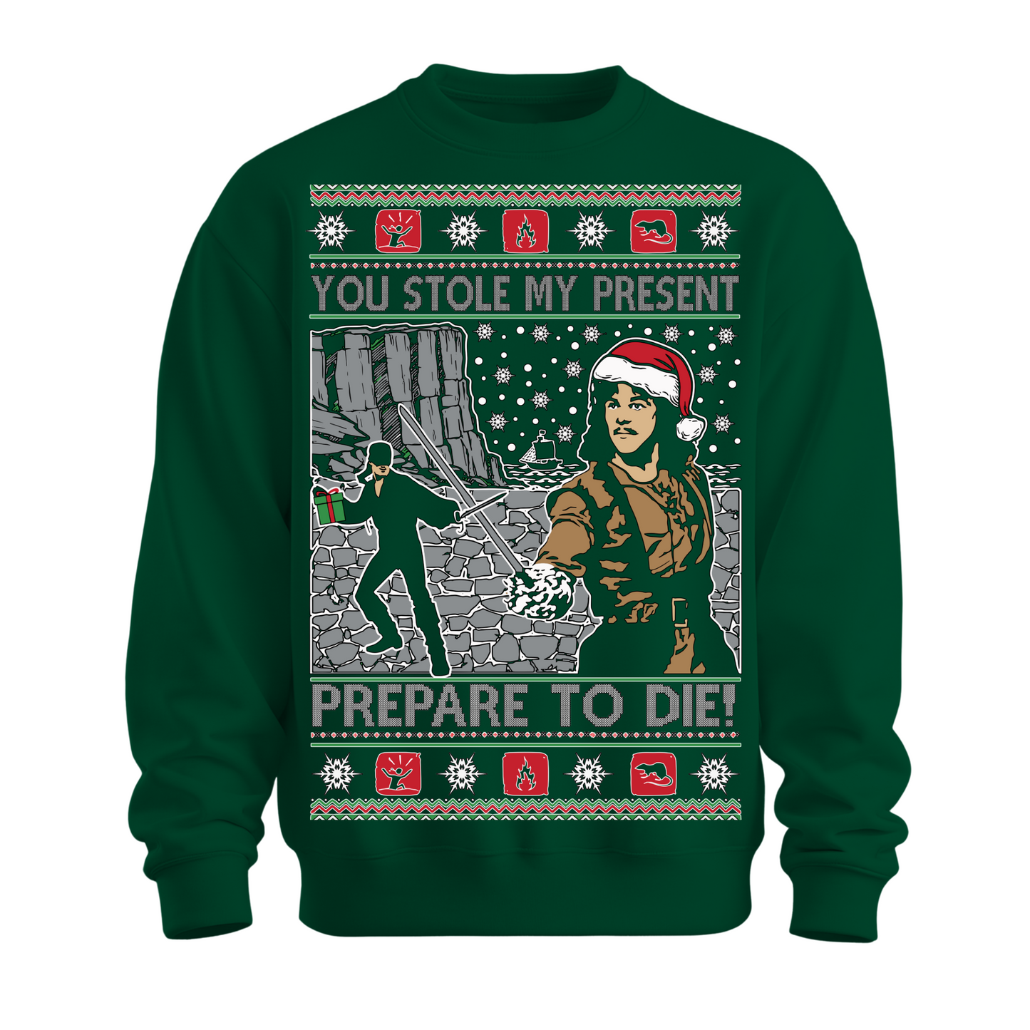 Ugly Christmas Sweater You Stole My Present