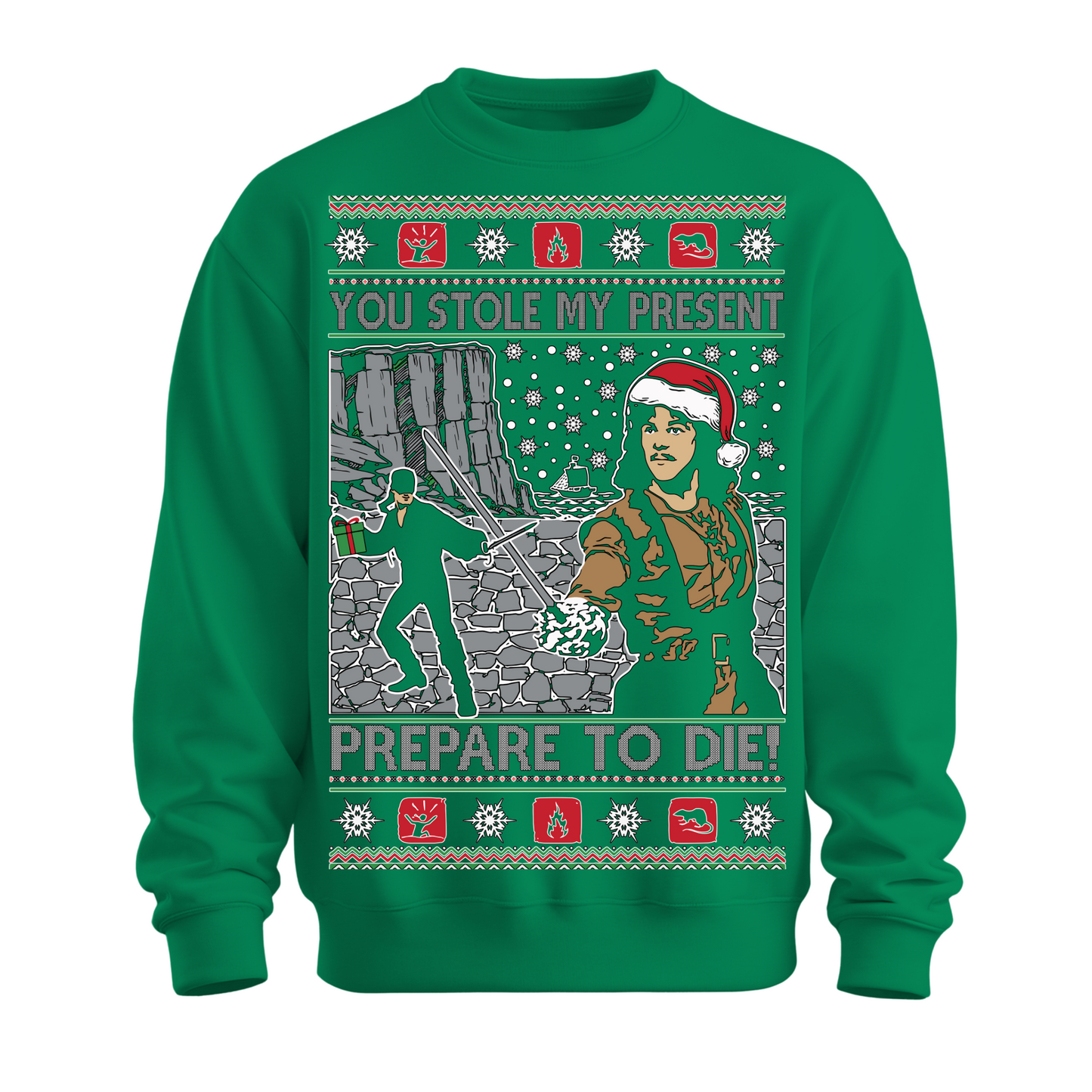 Ugly Christmas Sweater You Stole My Present