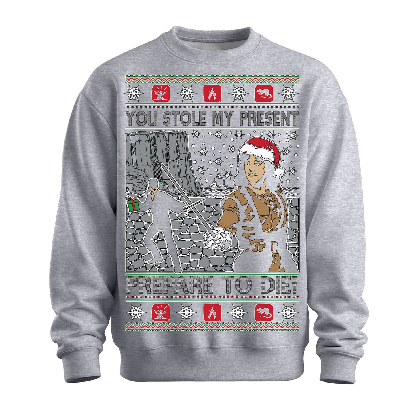 Ugly Christmas Sweater You Stole My Present