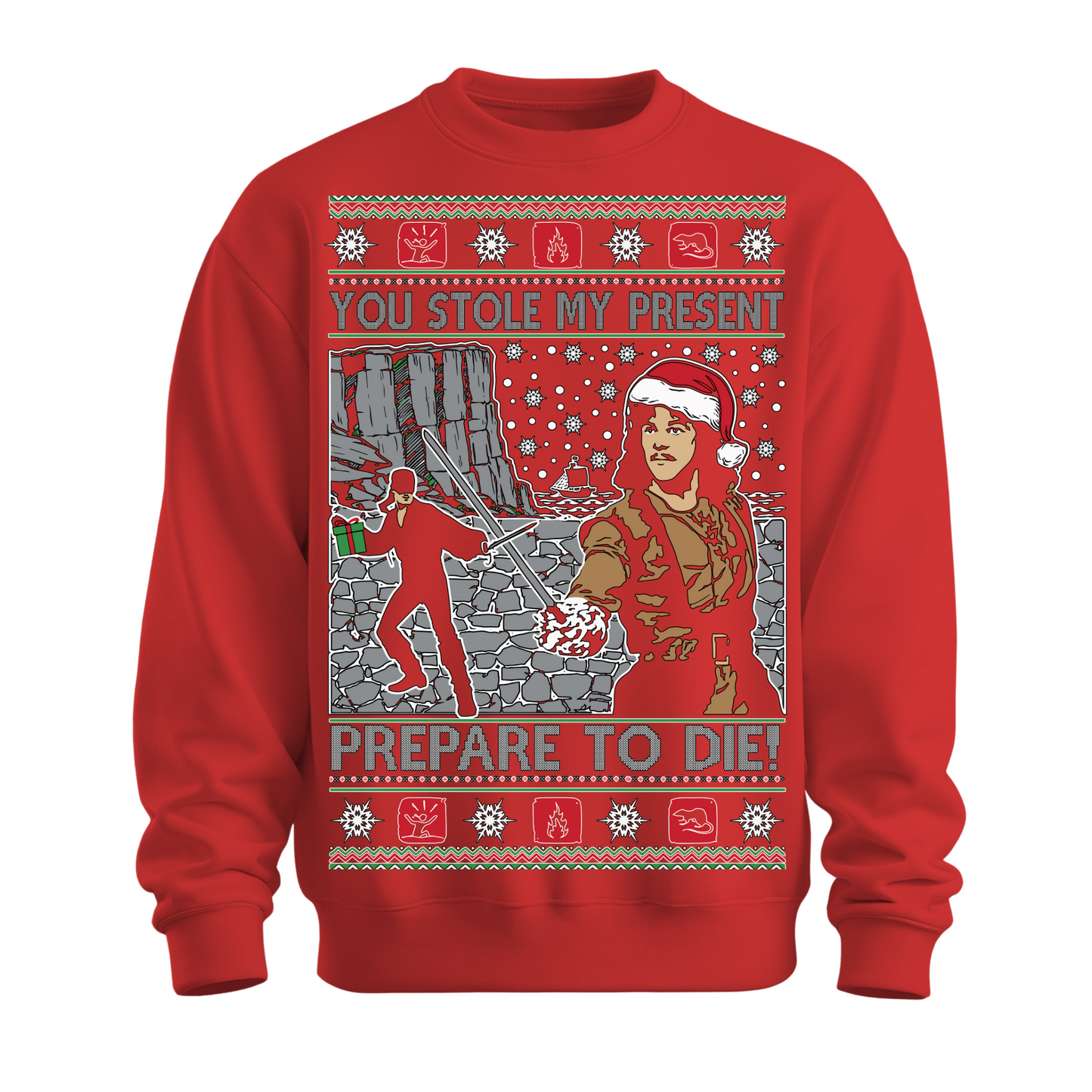 Ugly Christmas Sweater You Stole My Present