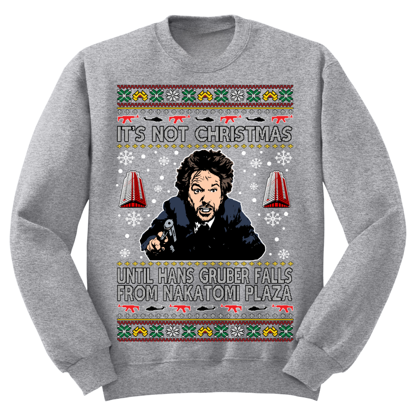 Ugly Christmas Sweater Not Christmas Till Hans Falls