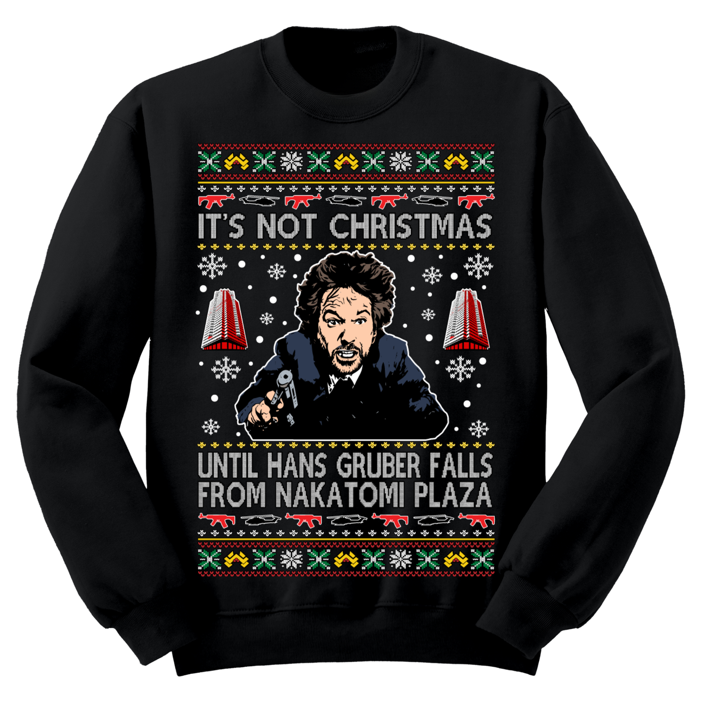 Ugly Christmas Sweater Not Christmas Till Hans Falls