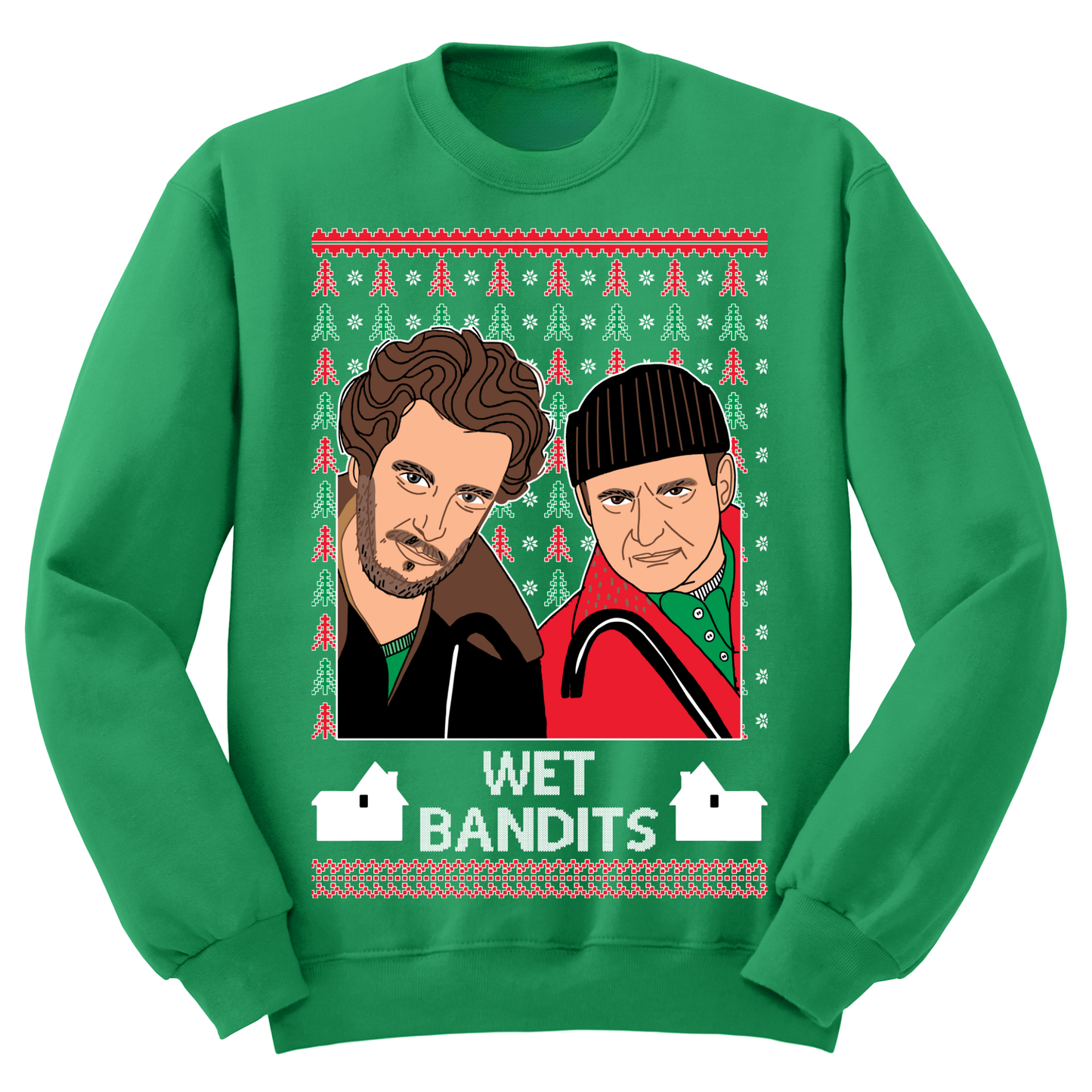 Ugly Christmas Sweater Wet Bandits Home Alone