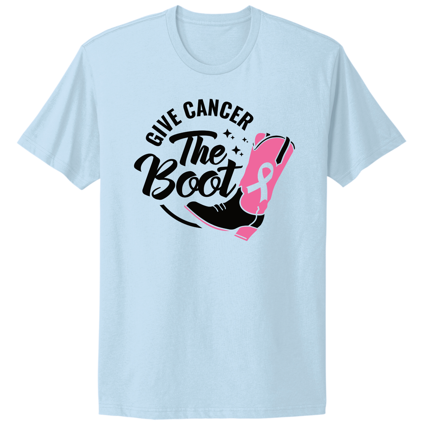 Give Cancer The Boot T-shirt