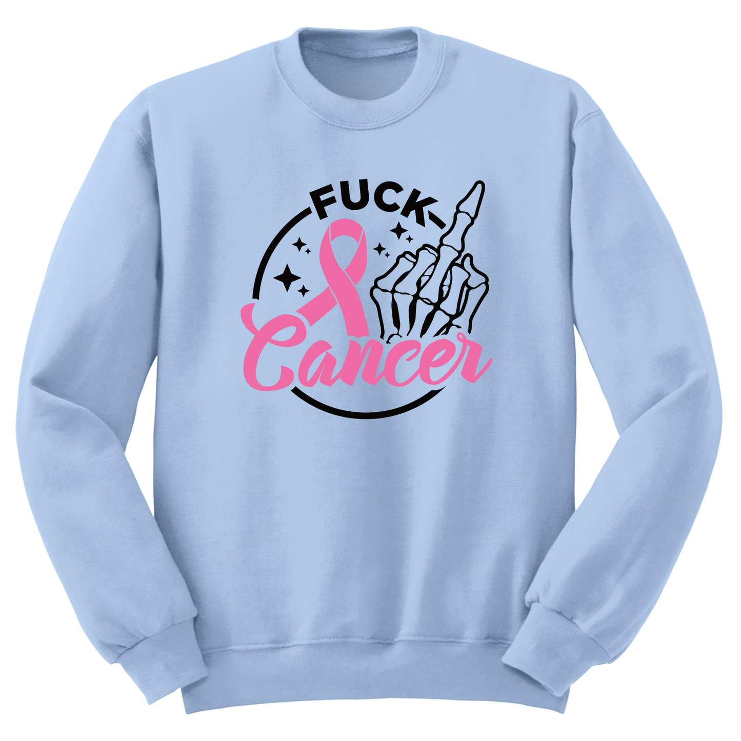 F*ck Breast Cancer Crewneck Sweater