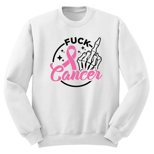 F*ck Breast Cancer Crewneck Sweater