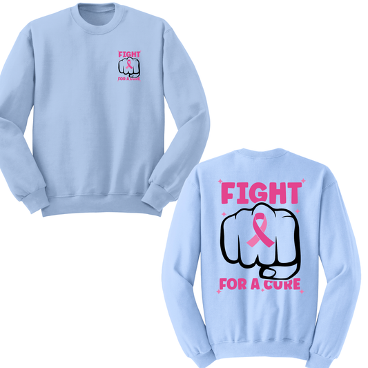 Fight For A Cure Crewneck Sweater