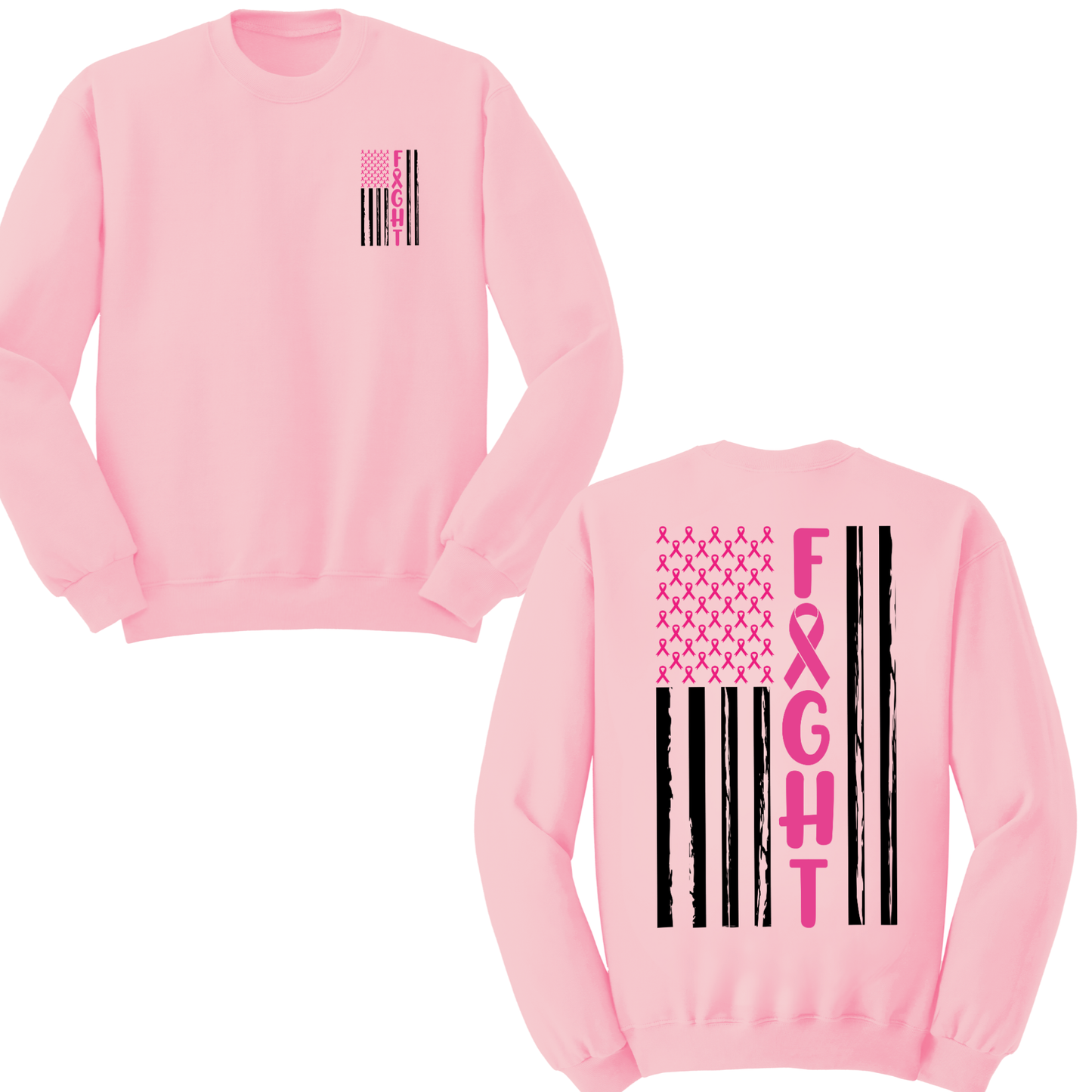 Fight Flag Crewneck Sweater