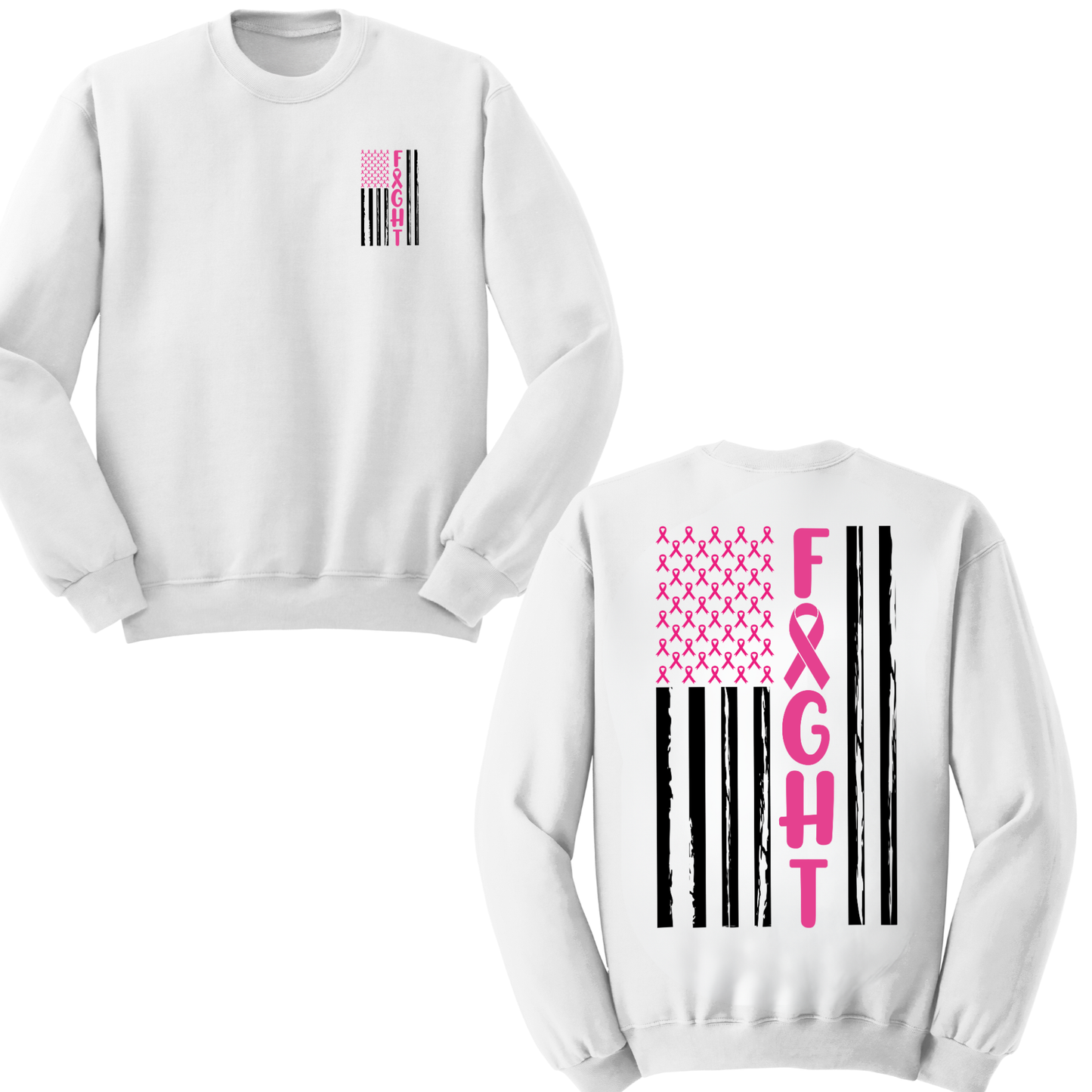 Fight Flag Crewneck Sweater