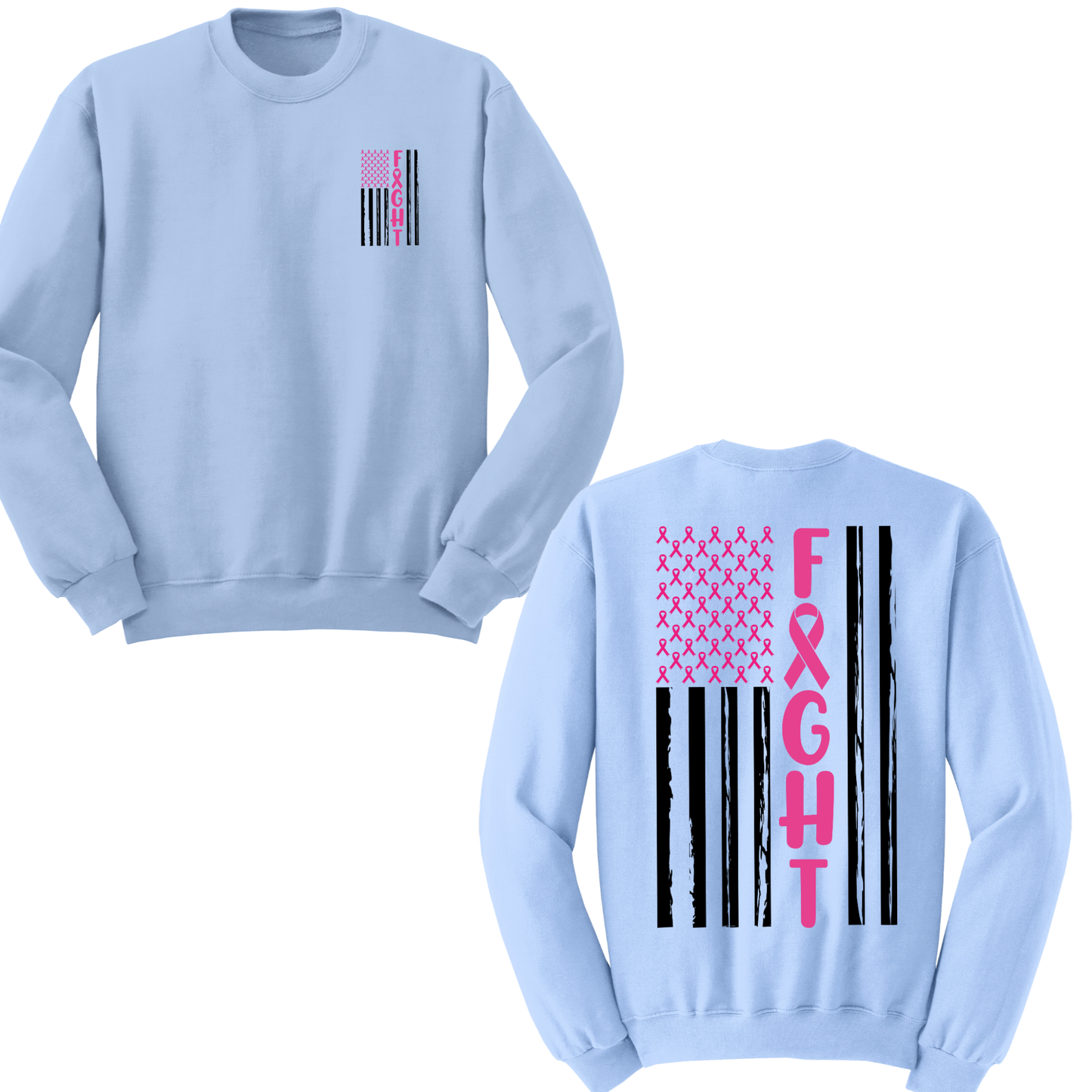 Fight Flag Crewneck Sweater