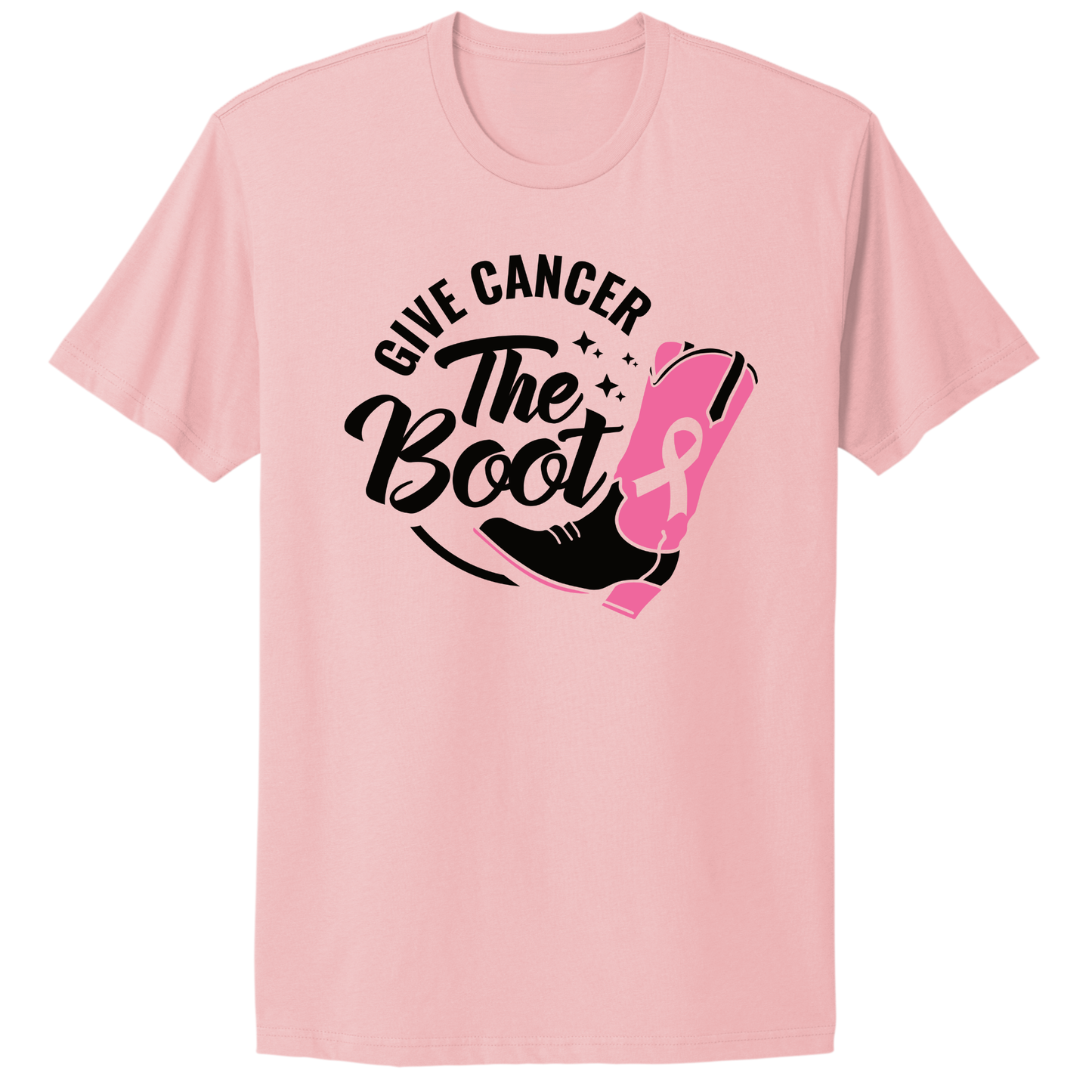 Give Cancer The Boot T-shirt