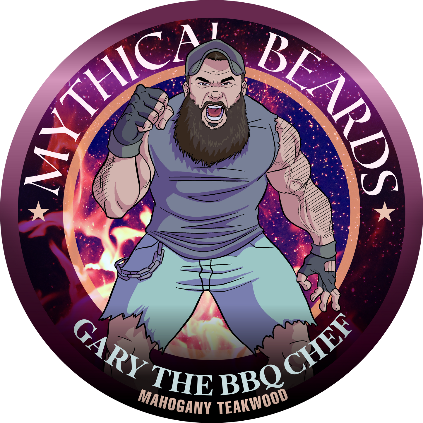 Gary the BBQ Chef x Mythical Beards Beard Oil