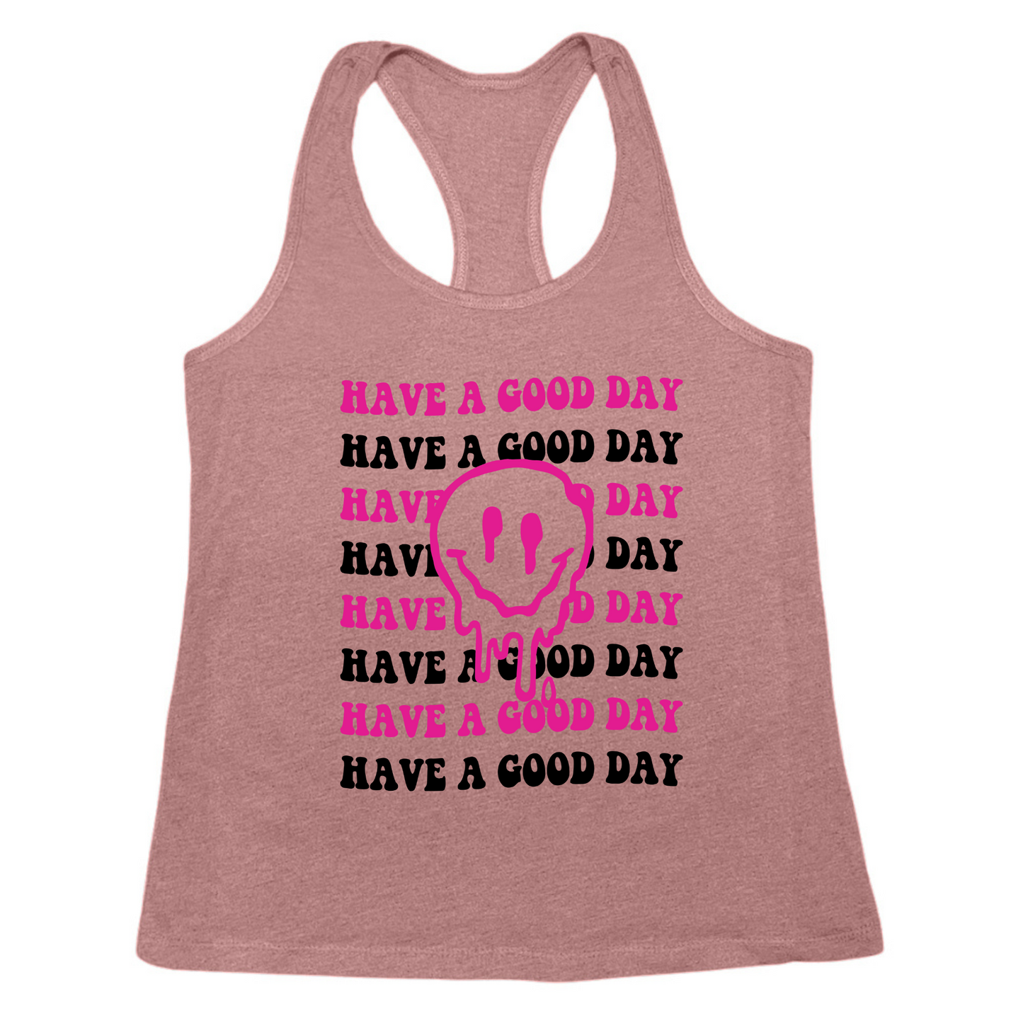 Have A Good Day Smiley Womens Tank Top